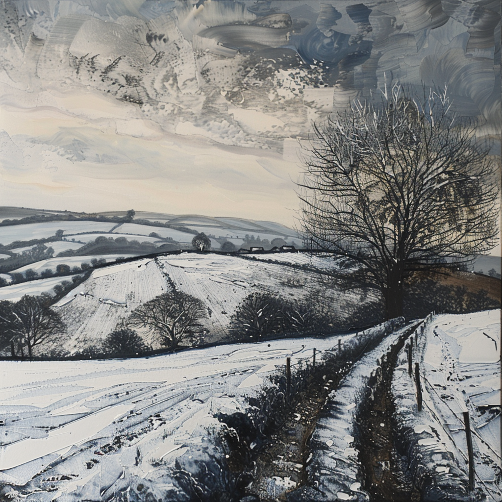 Portrait of Cotswolds on Canvas in Winter 15.png