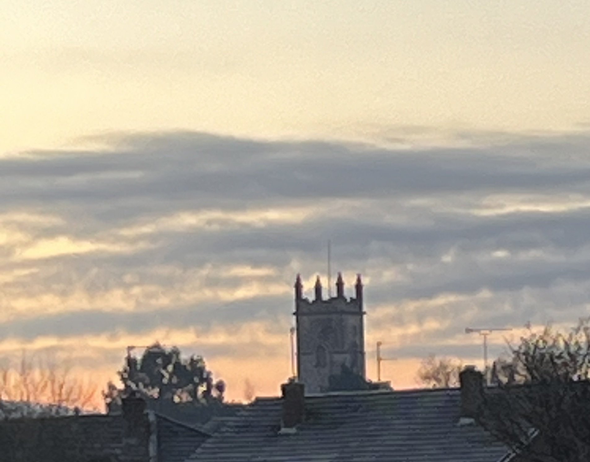 Bishops Cleeve Steeple on a Frosty January Morning.jpg