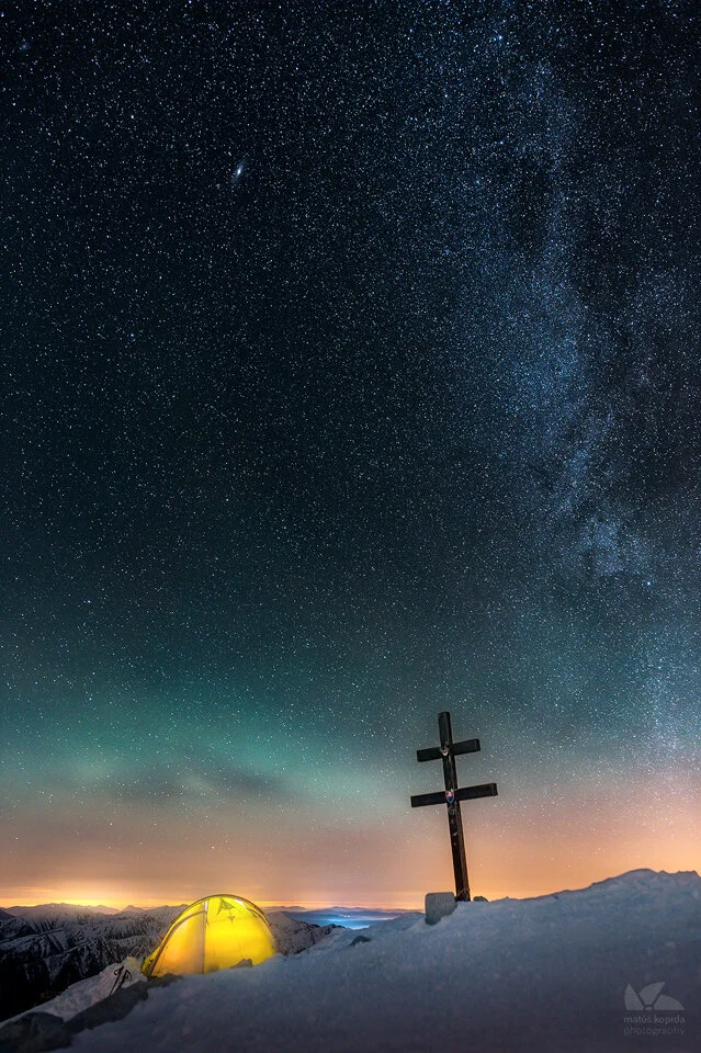 Airglow nad Slovenskom