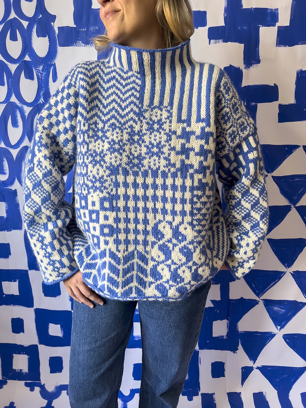 Nordic Mix Sweater (Pattern Eng) — Laura Dalgaard Knit