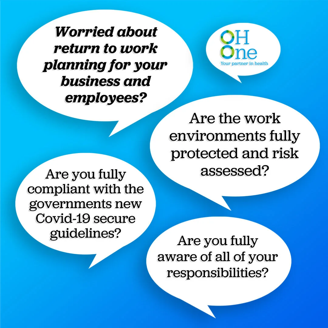 Worried about return to work planning for your business and employees?