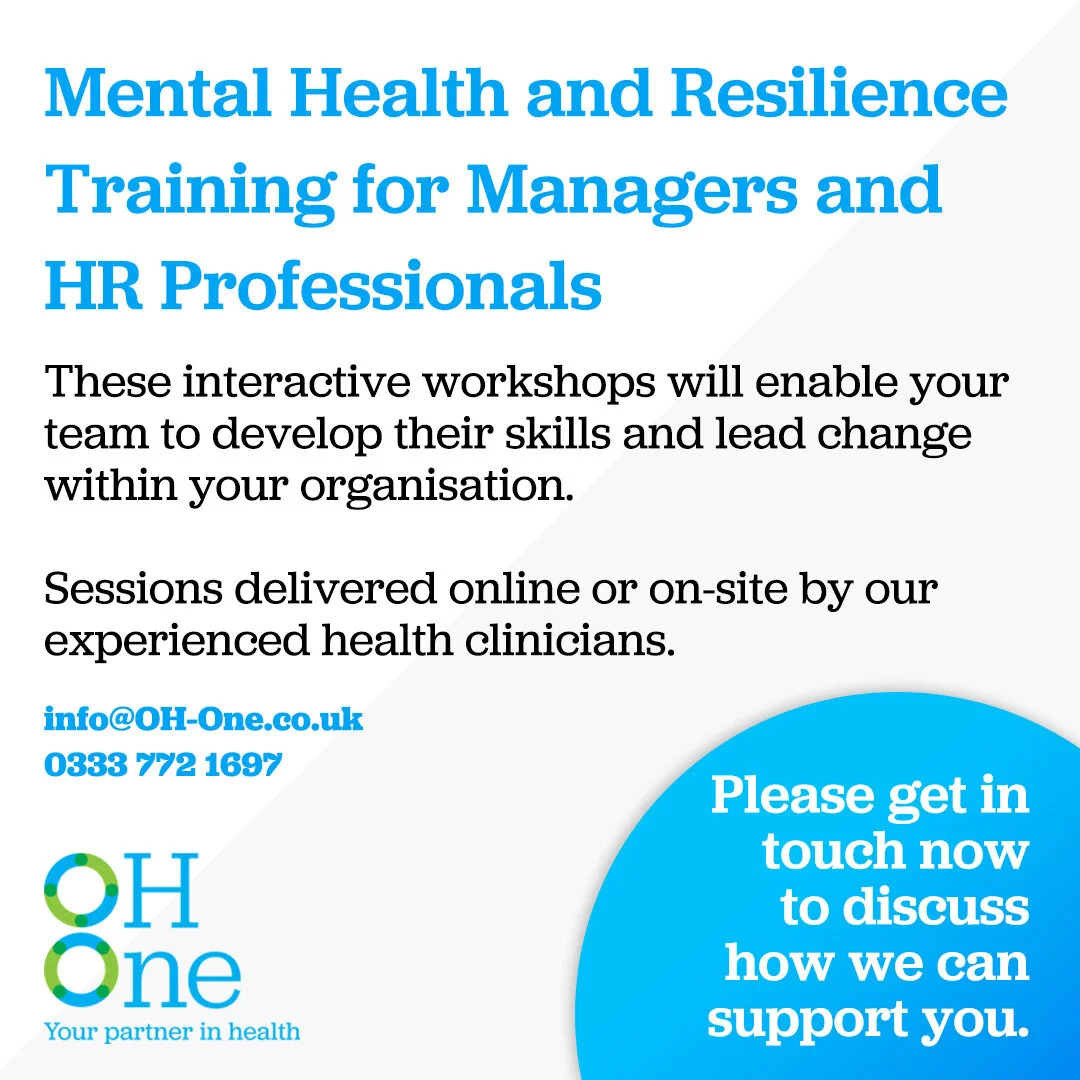 Mental Health and Resilience Training for Managers and HR Professionals