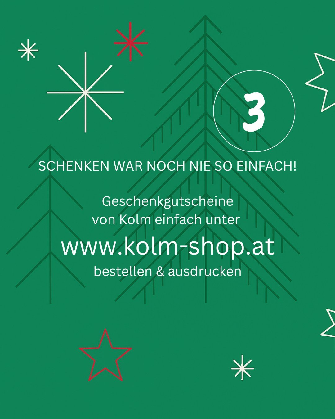 Wenn das Christkind Ideenpause hat&hellip;

&hellip;springt der KOLM Gutschein ein! Schnell online bestellen, ausdrucken, h&uuml;bsch verpacken &ndash; und schon wirkt es, als h&auml;ttest du alles wochenlang geplant. Perfekt f&uuml;r Mode-Fans, Sch&