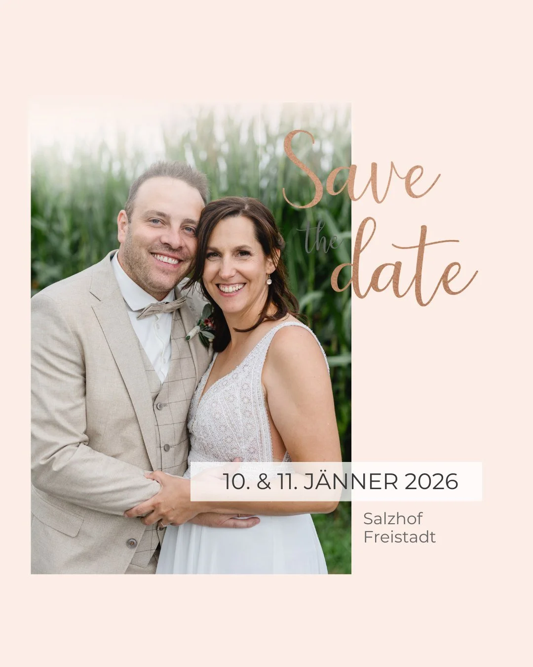 Der Countdown l&auml;uft: Am 10. und 11. J&auml;nner ist es soweit! Die Freist&auml;dter Hochzeitsausstellung &ouml;ffnet ihre T&uuml;ren und l&auml;dt euch ein, in eine Welt voller Romantik, Inspiration und unvergesslicher Momente einzutauchen. F&uu