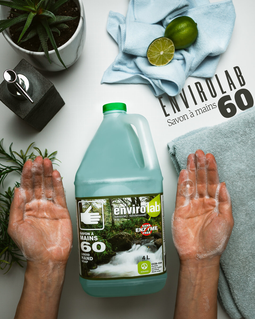 Envirolab 60 Savon à mains