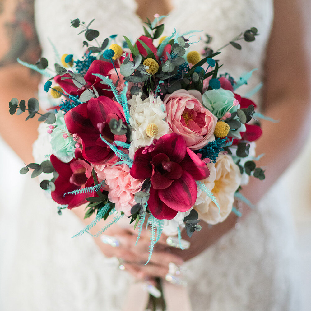 El ramo de flores de tu boda.