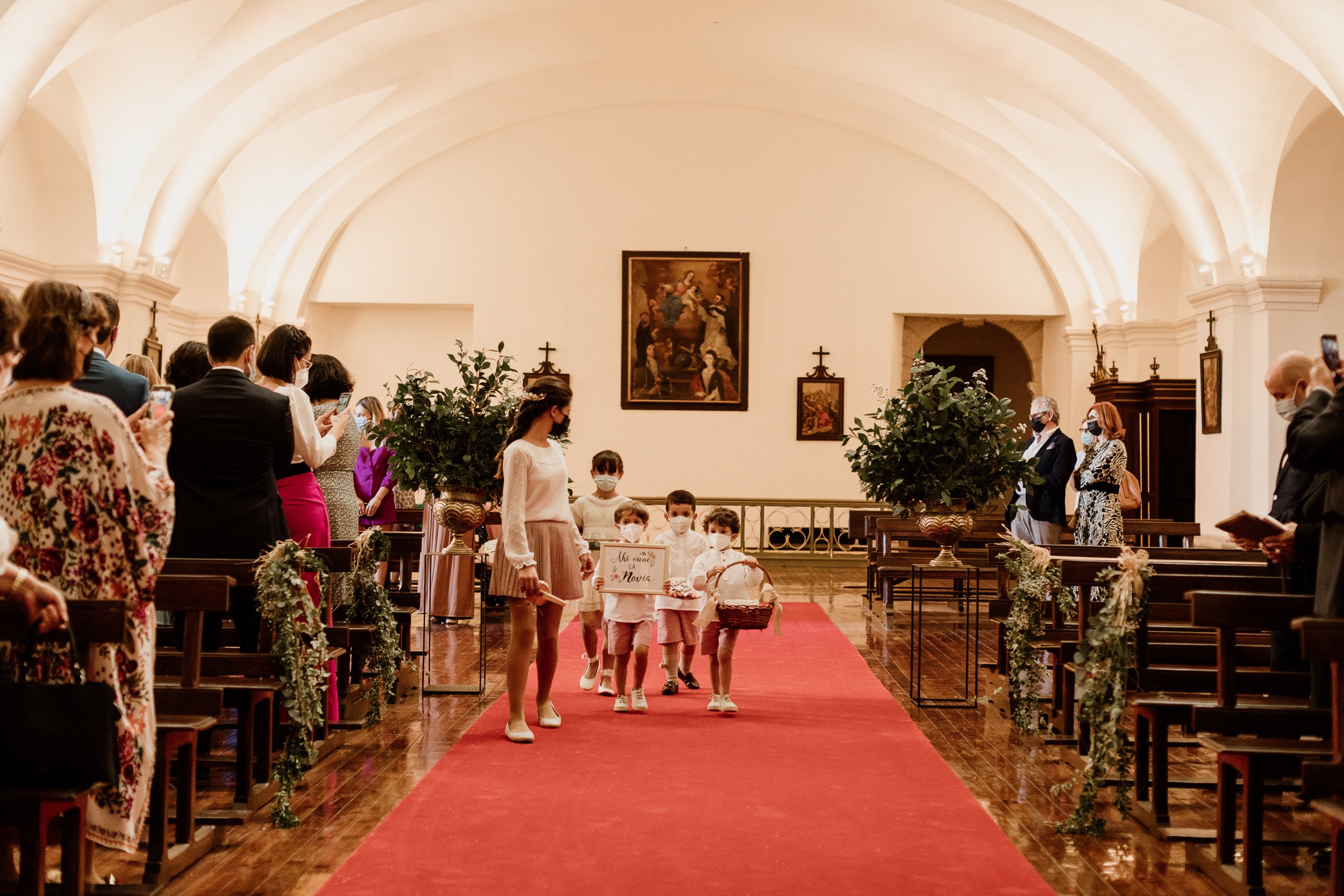 ceremonia de boda en santa catalina talavera