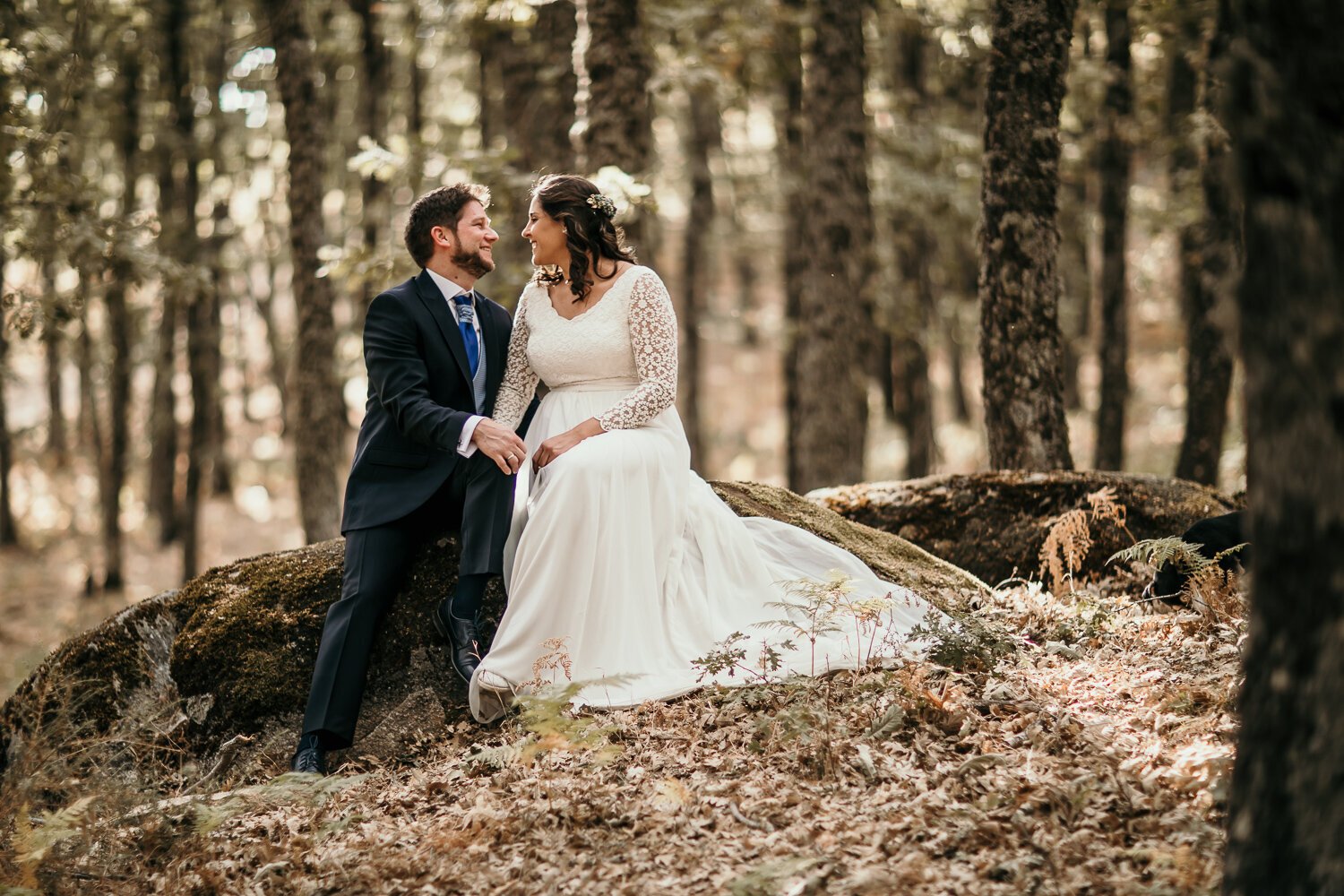 Sesión de Boda en el Robledal