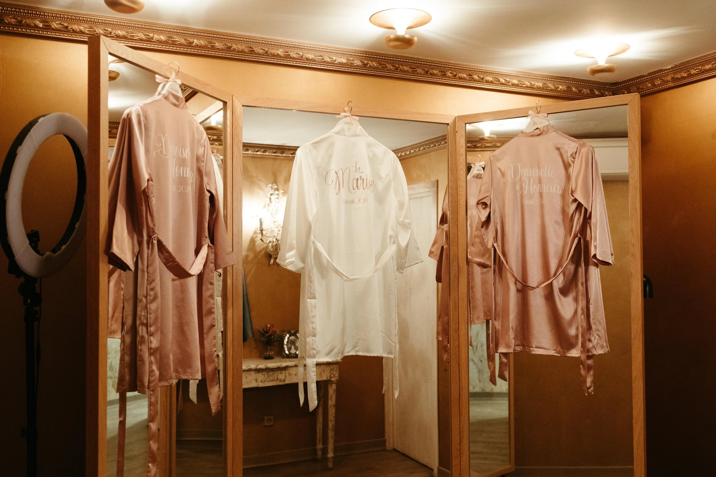 preparativos en el Cigarral de la Mercedes