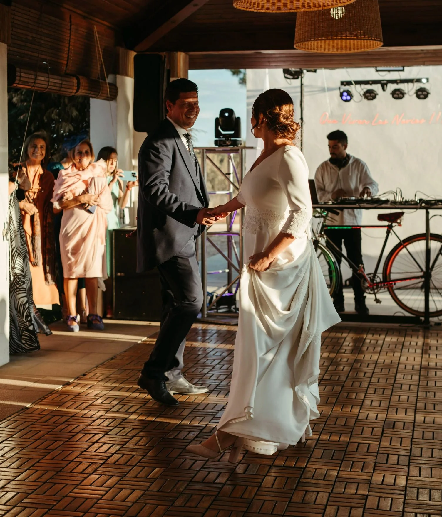 Baile de novios en la Finca Ventalama