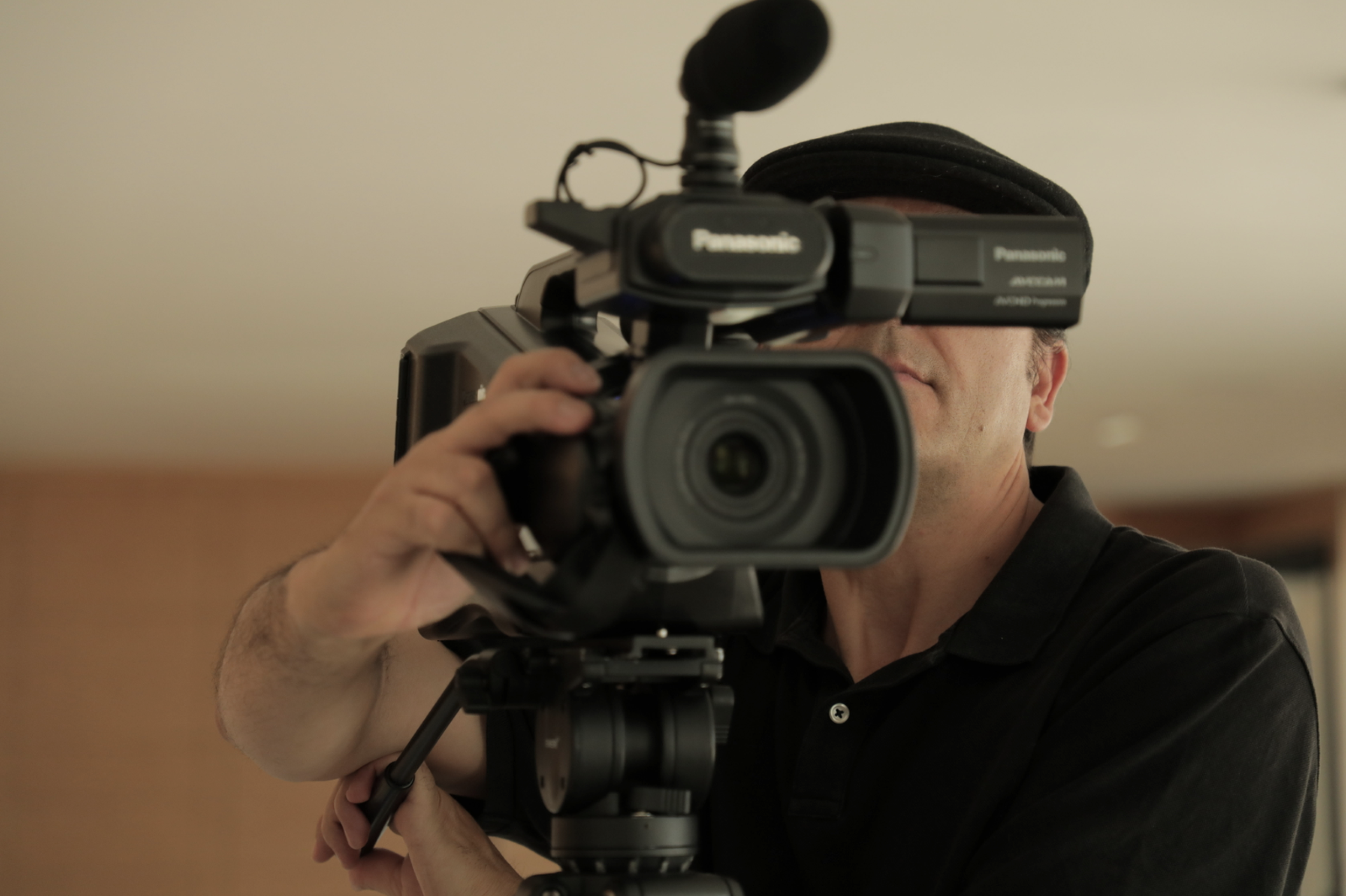 Operador de video en boda de Toledo