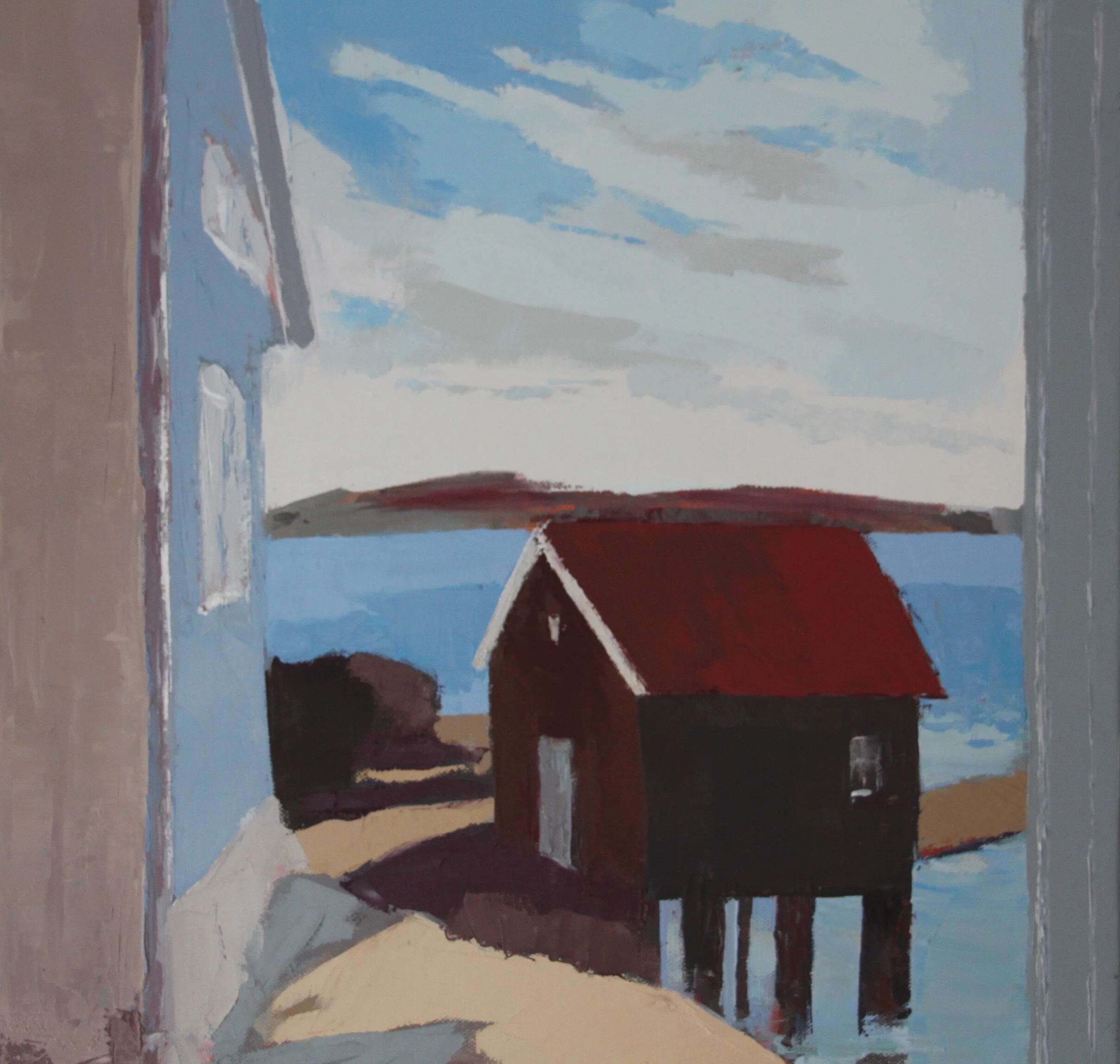 Les pieds dans l'eau