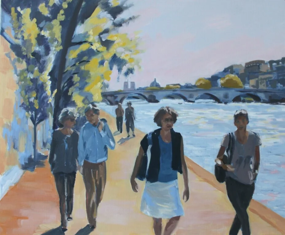 Sur les quais à Paris - vendu