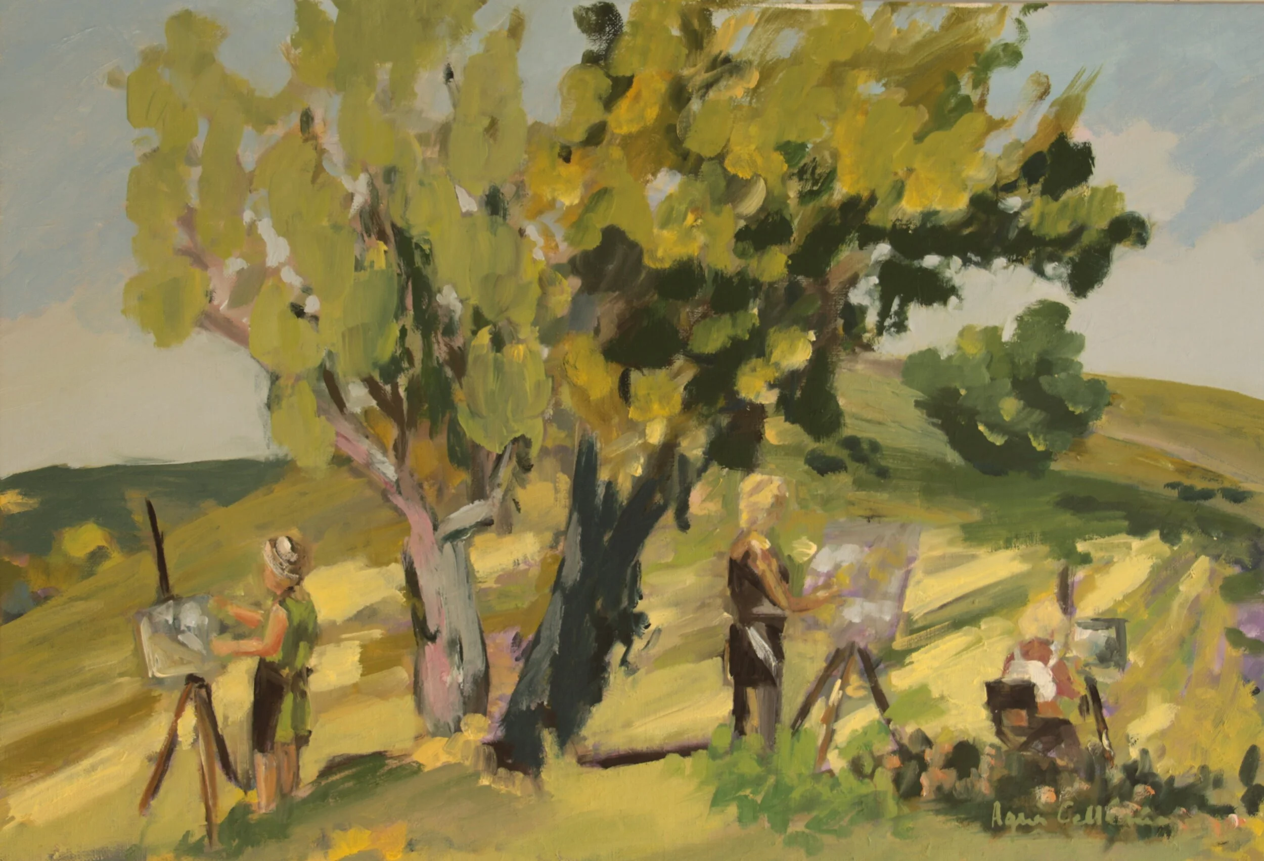L'atelier en plein air