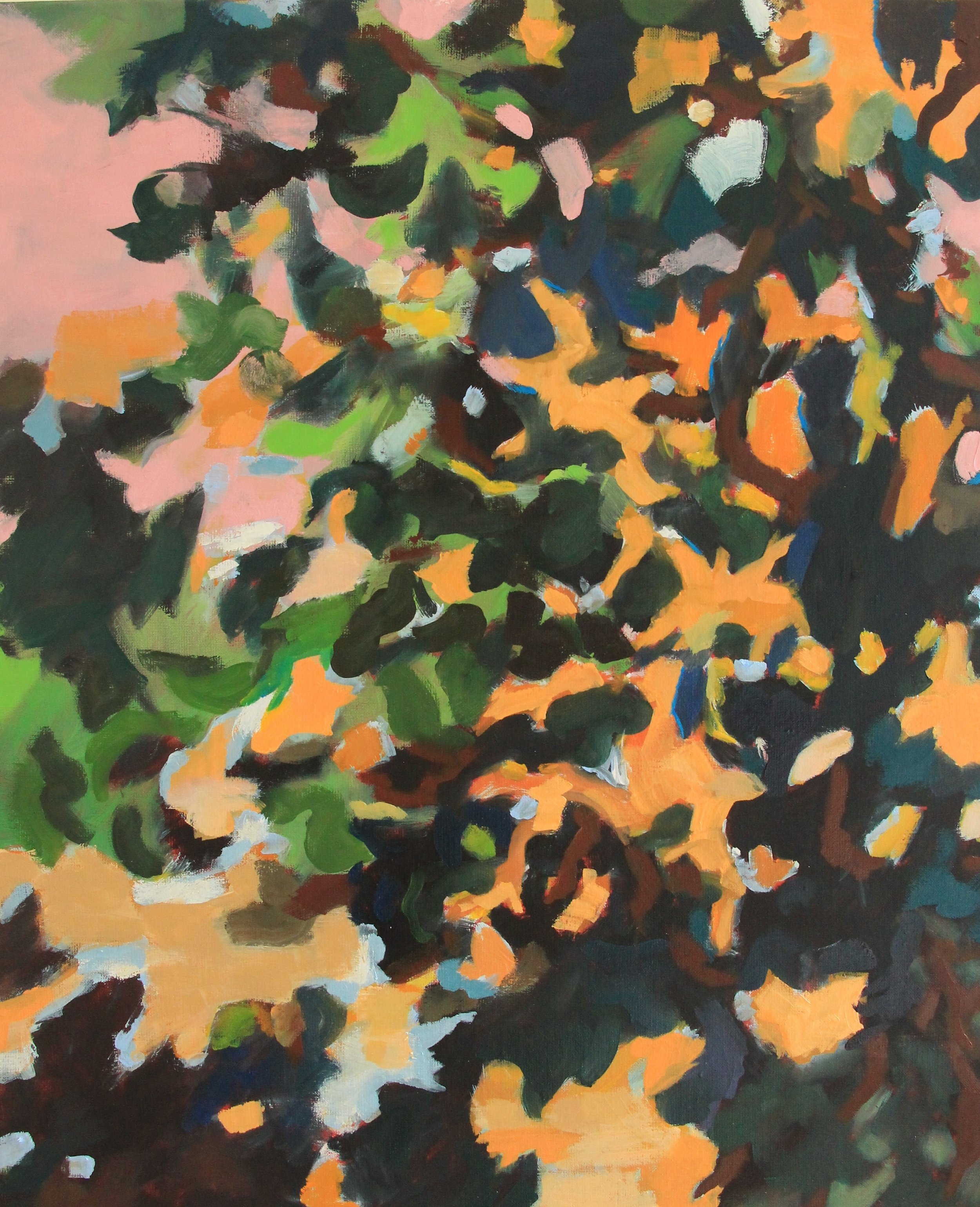 Au coucher de soleil