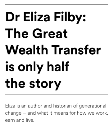 Dr Eliza Filby writes for Dialogue Magazine from Schroders Wealth Management