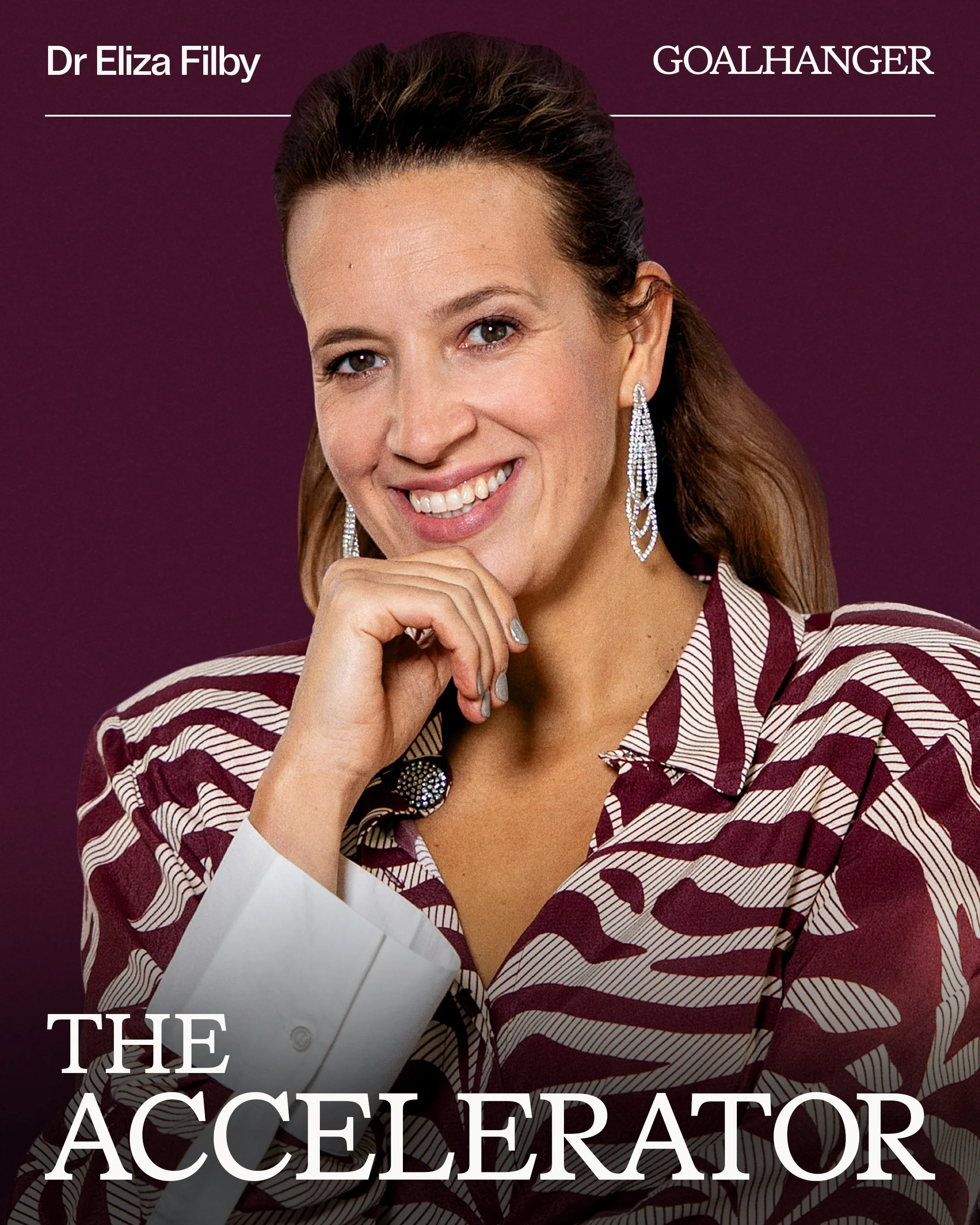 Dr Eliza Filby has been selected for Goalhanger's Accelerator Programme