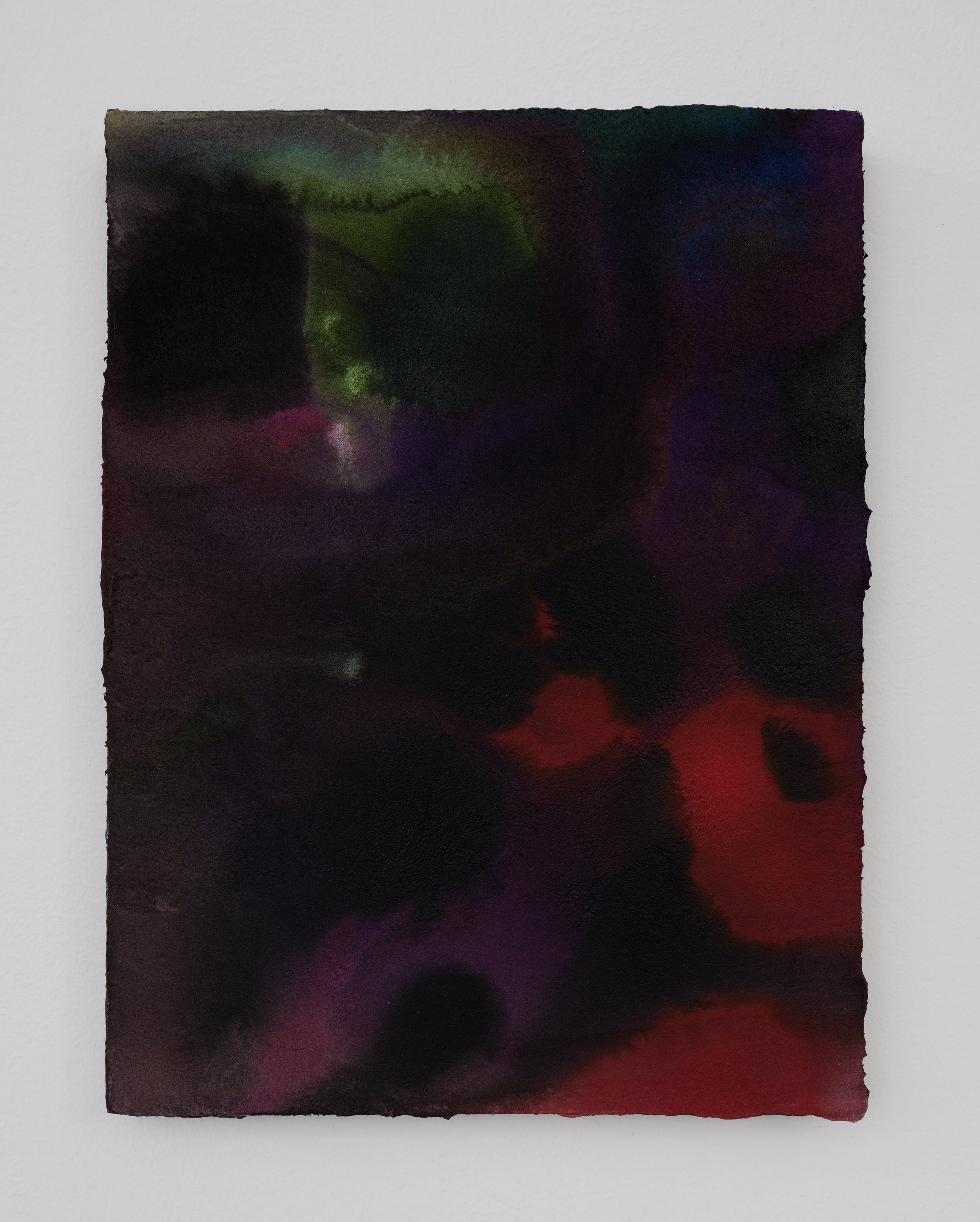 Untitled (Black/Violet/Red), 2024