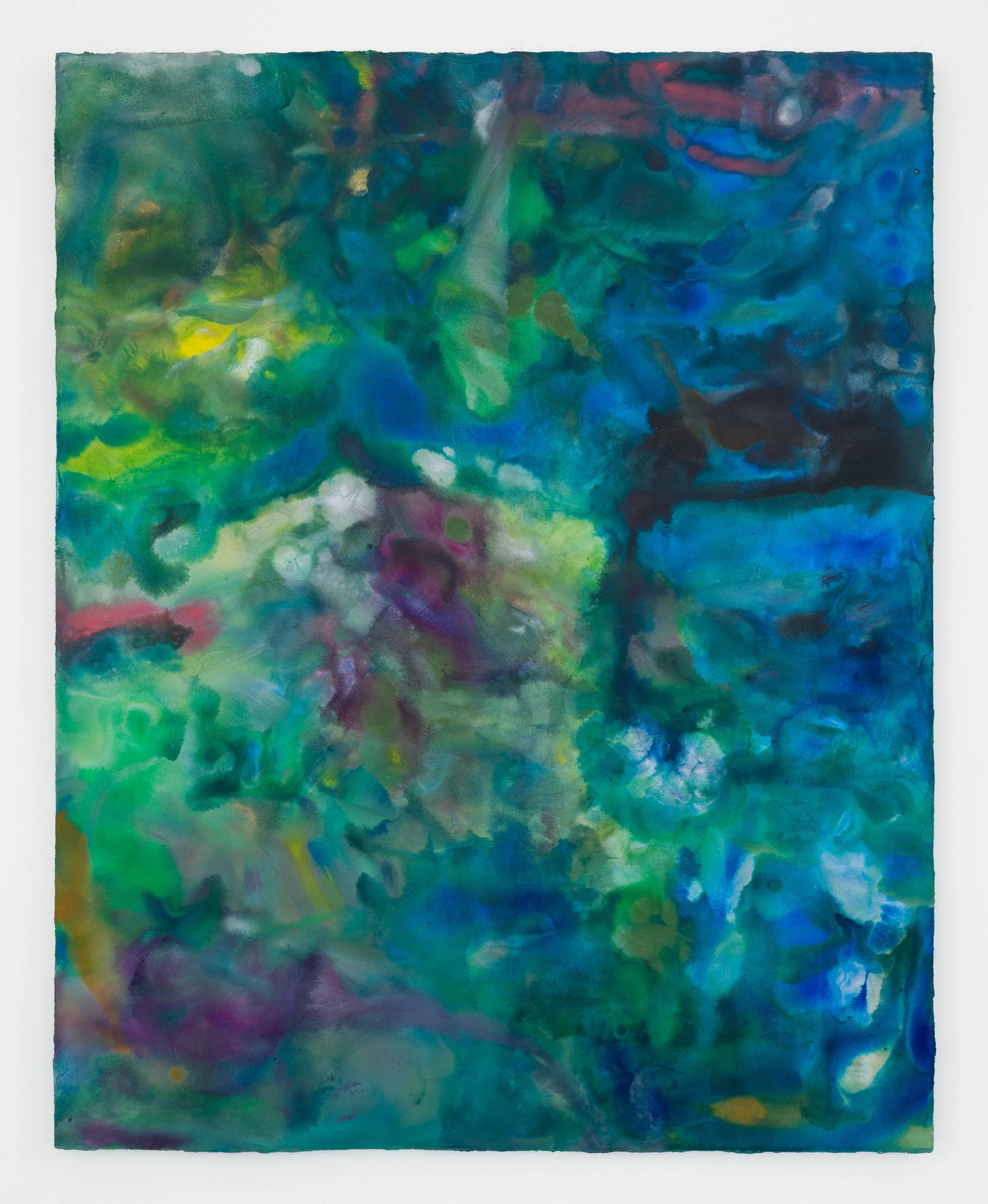 Relevé, 2024 
Acrylic on panel 
50 × 40 inches