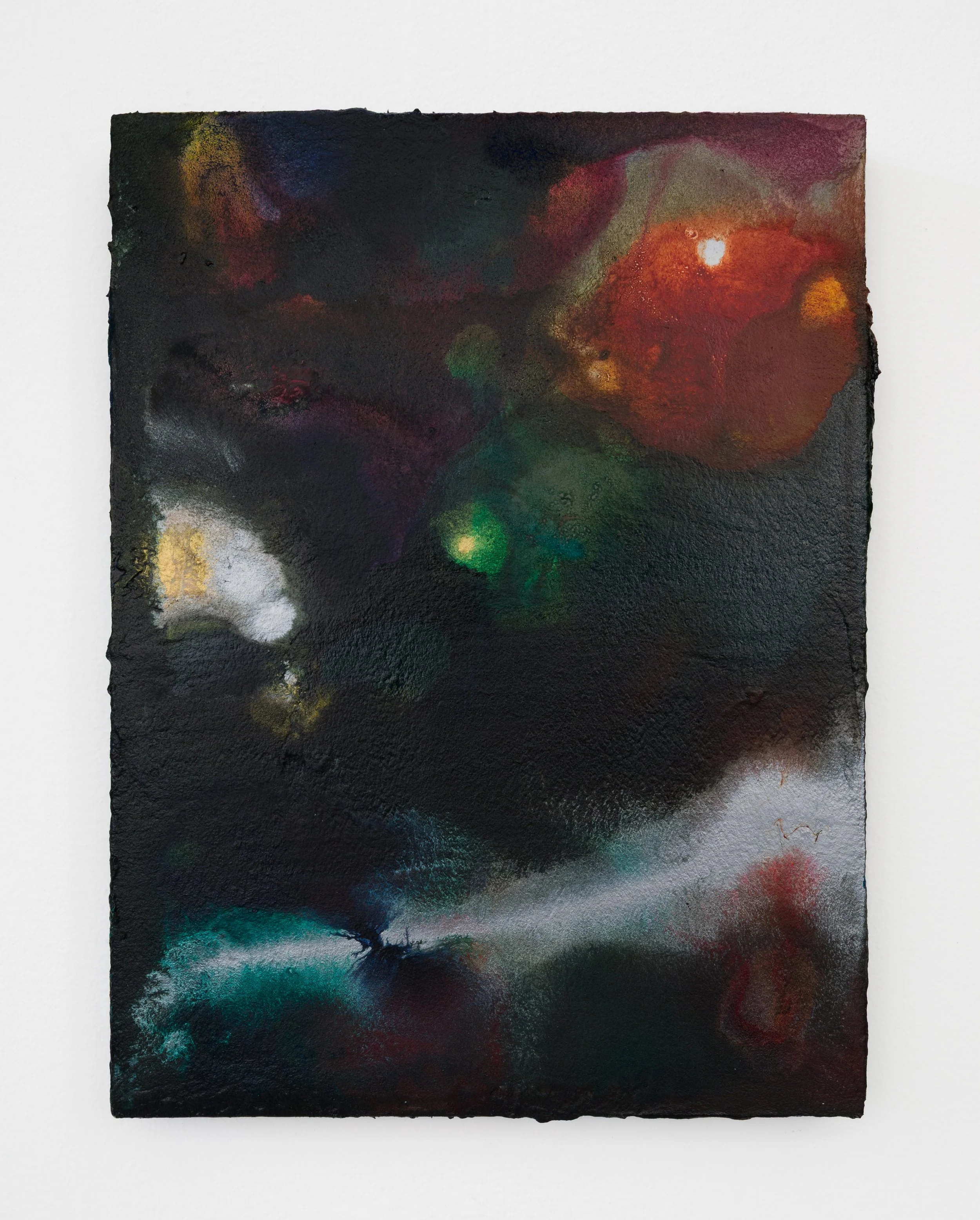 Untitled (Dark Landscape), 2024 
Acrylic on panel 
12 x 9 inches