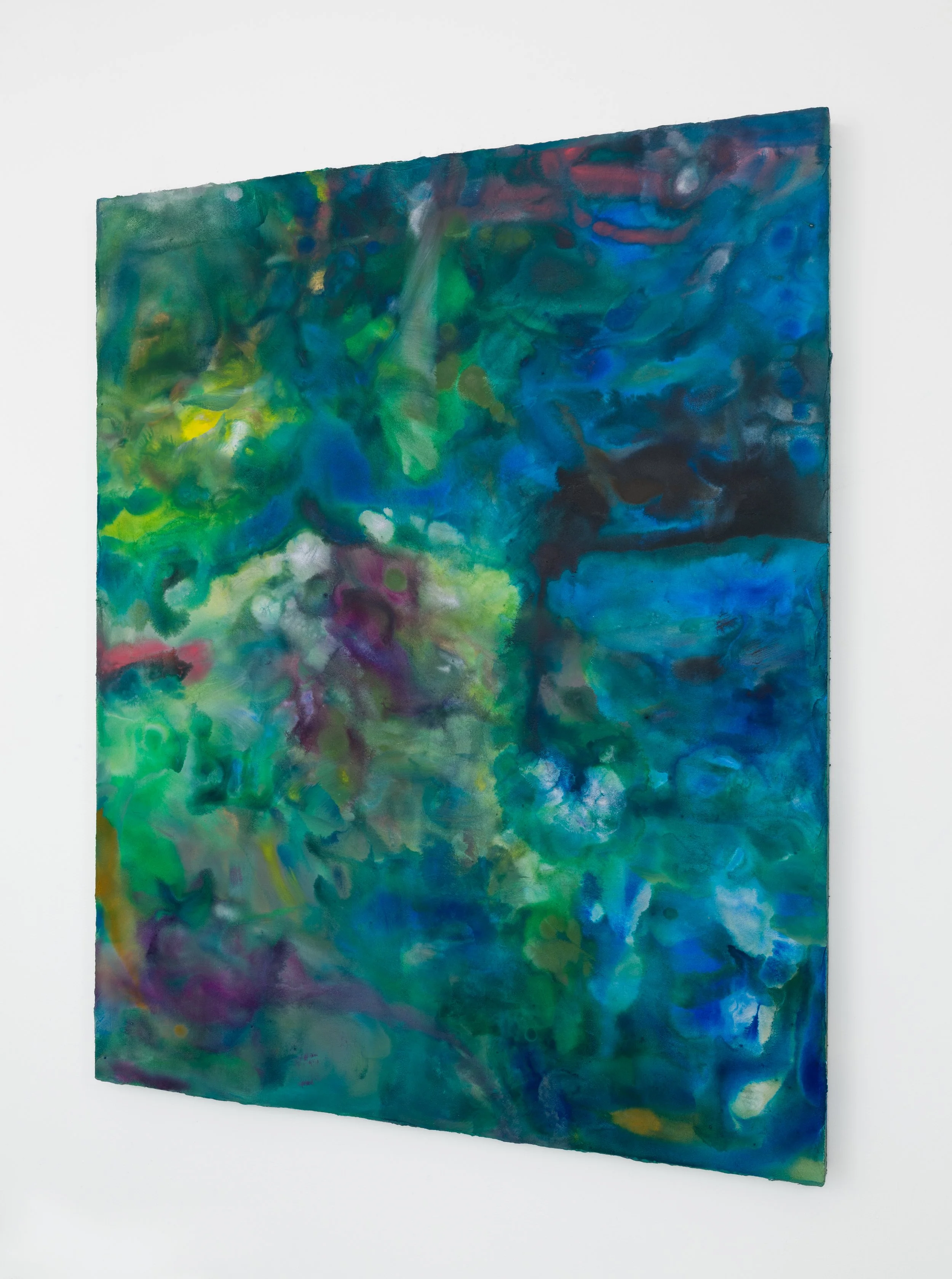 Relevé, 2024 
Acrylic on panel 
50 × 40 inches