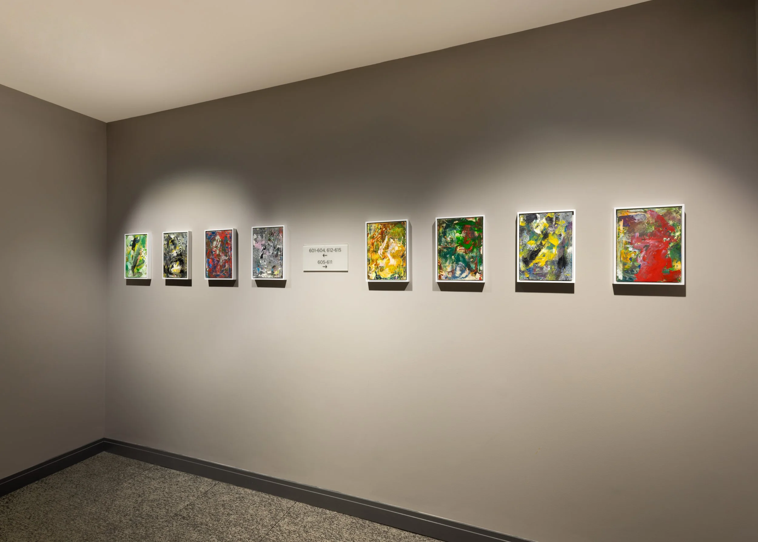 "Oil, Pigments, Mica, Steel," 2026 
The Oakman Condominiums 
Jersey City, NJ 
(Photo: Art Photo Biz)