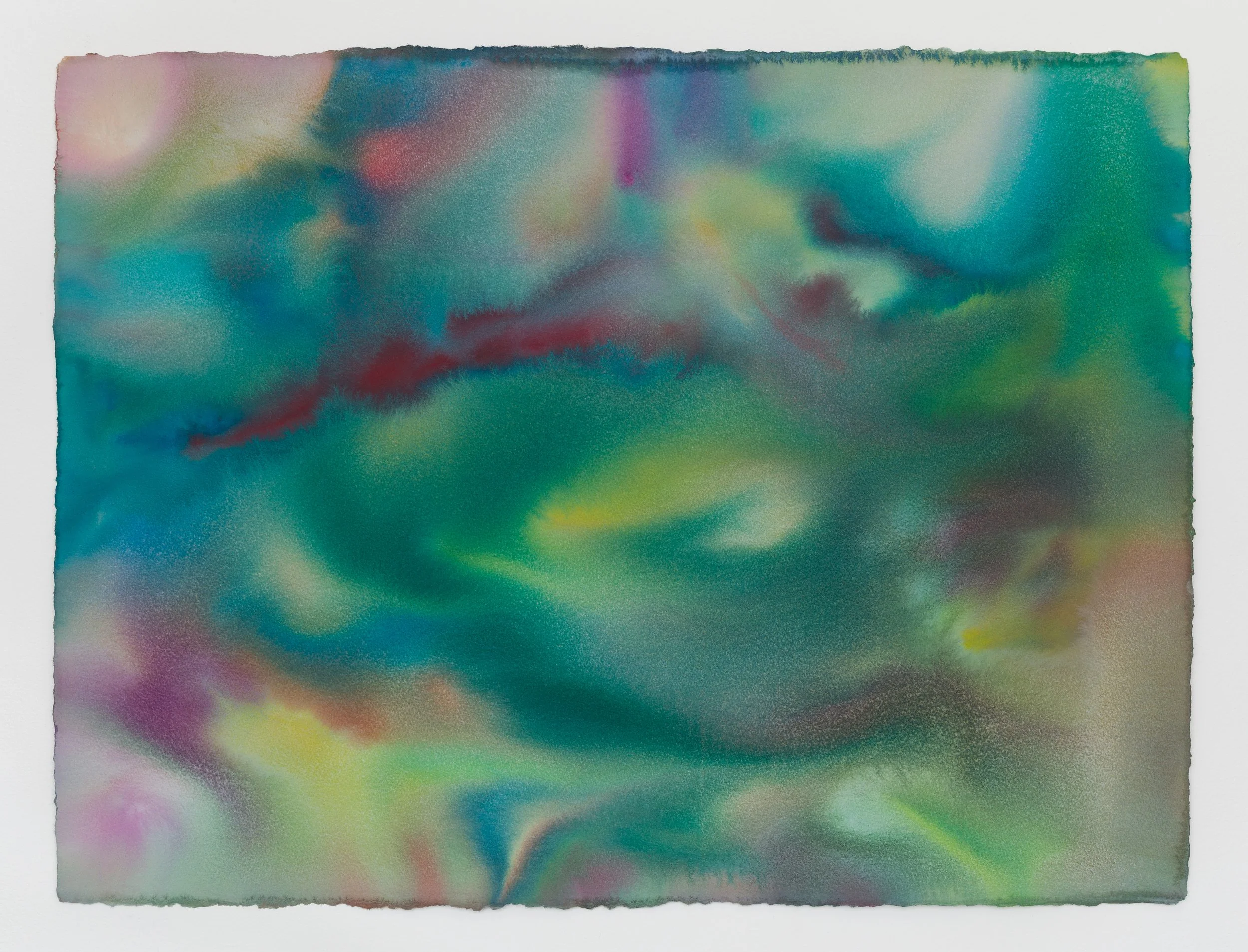 Nor'easter 2, 2025 
Acrylic on paper 
22 x 30 inches
