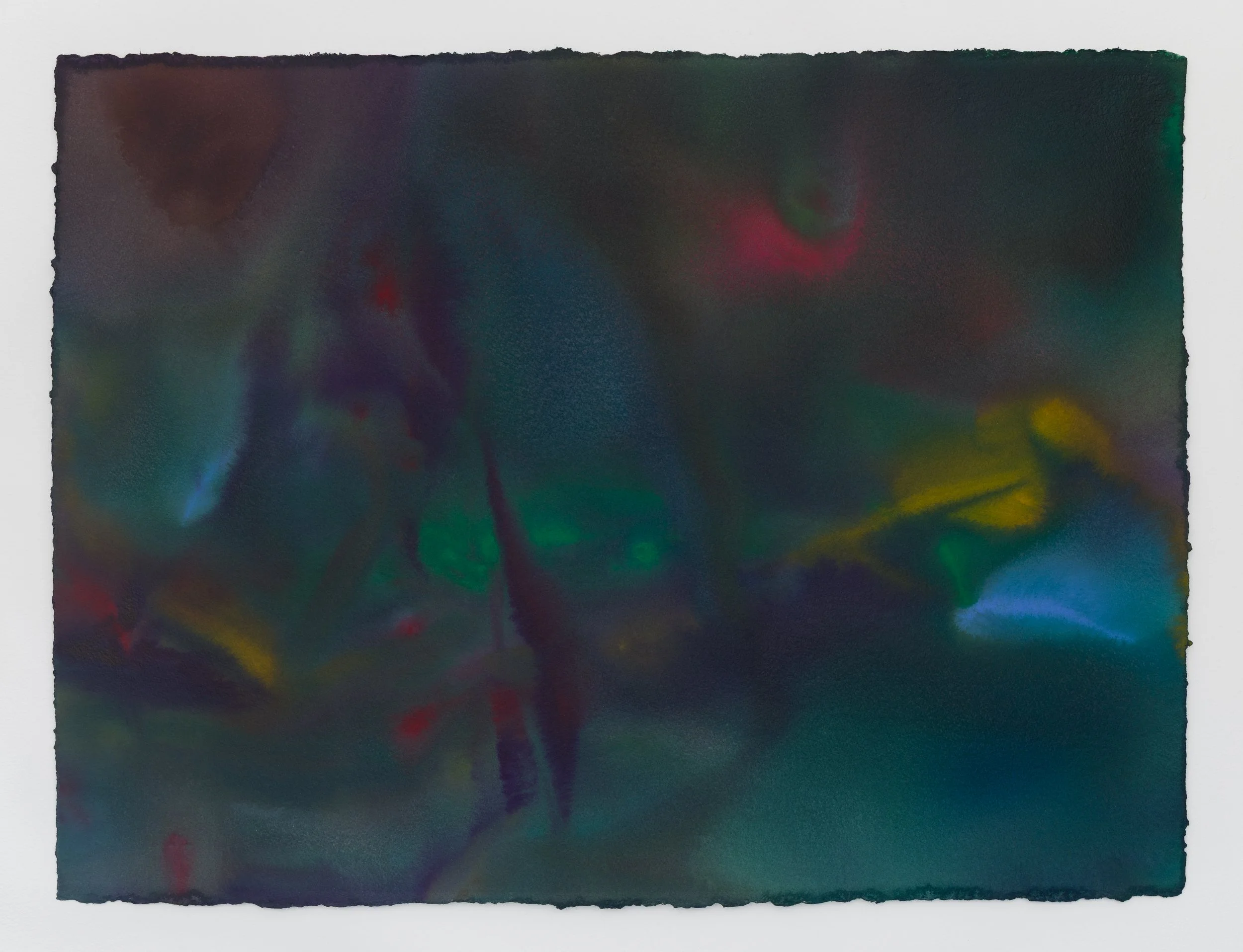 Psychic Geography 1, 2025 
Acrylic on paper 
22 x 30 inches