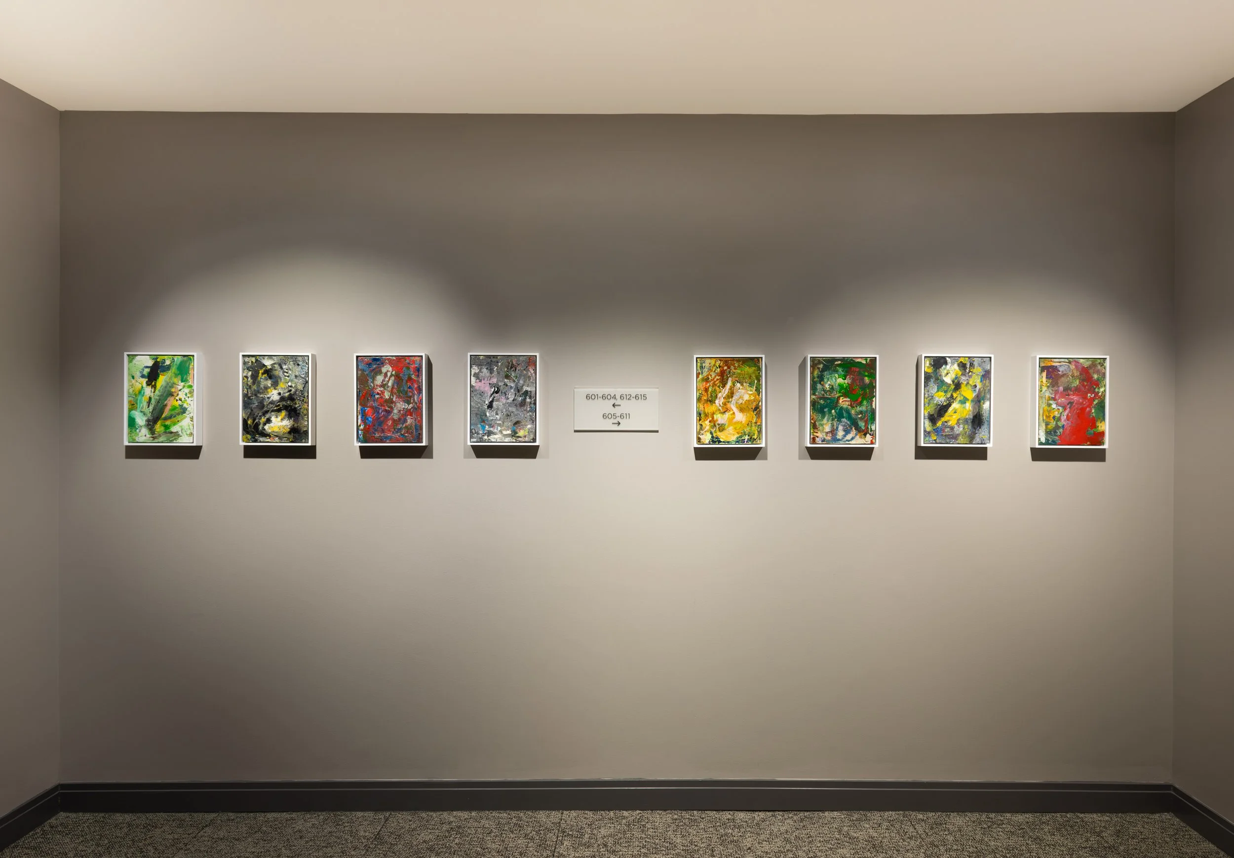 "Oil, Pigments, Mica, Steel," 2026 
The Oakman Condominiums 
Jersey City, NJ 
(Photo: Art Photo Biz)