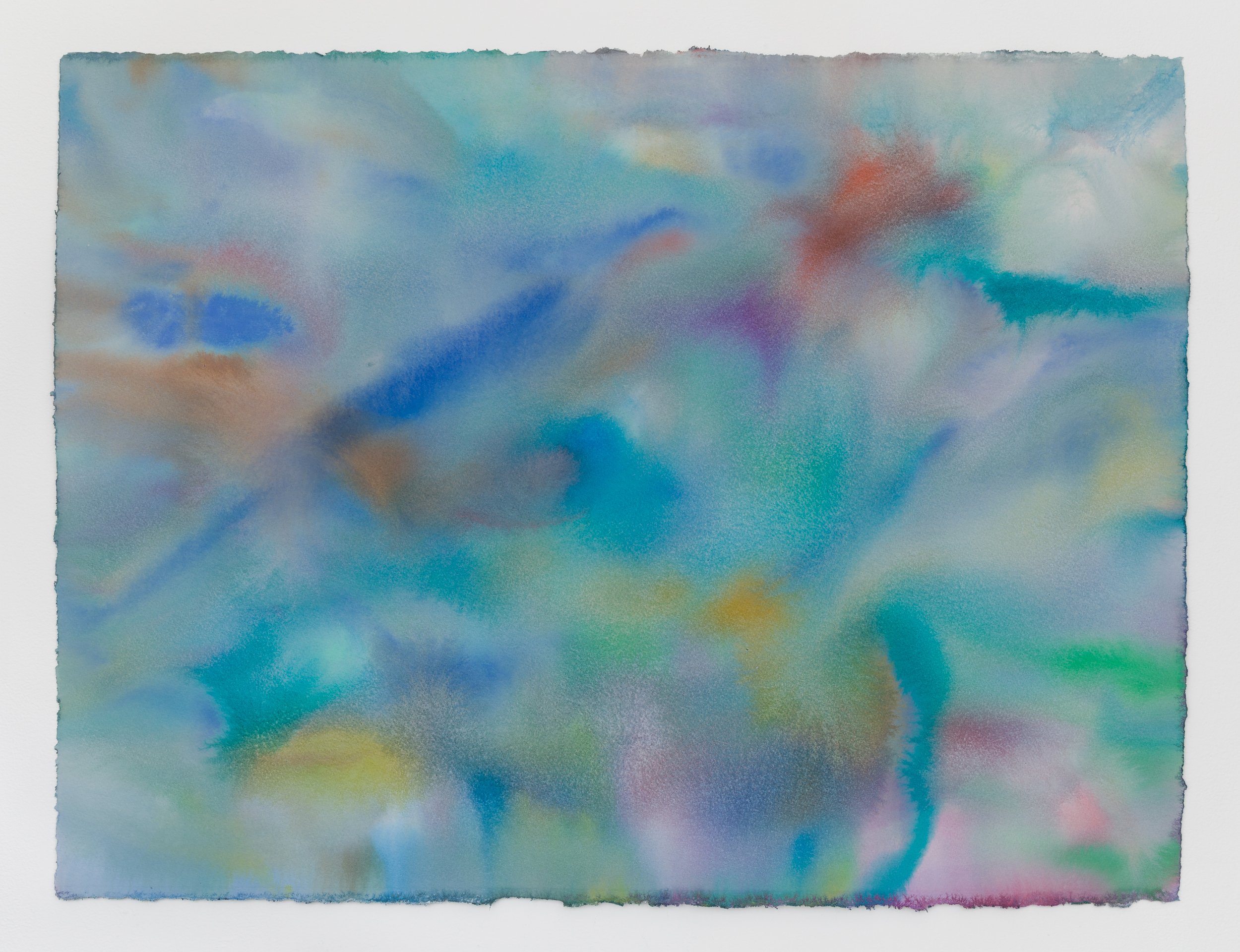 Nor'easter 6, 2025 
Acrylic on paper 
22 x 30 inches