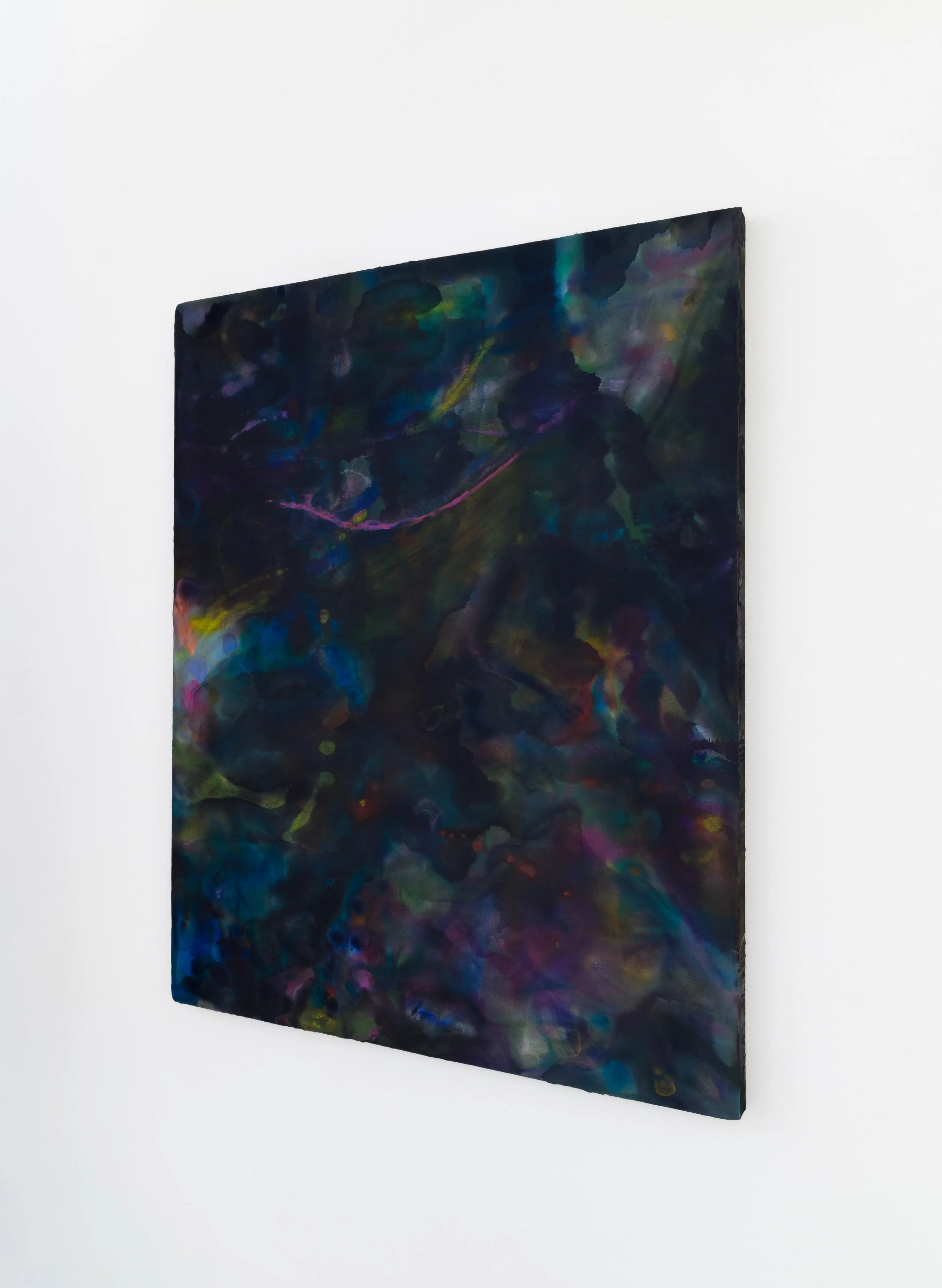 Tzimtzum (Radiate), 2026 
Acrylic on panel 
50 x 40 inches