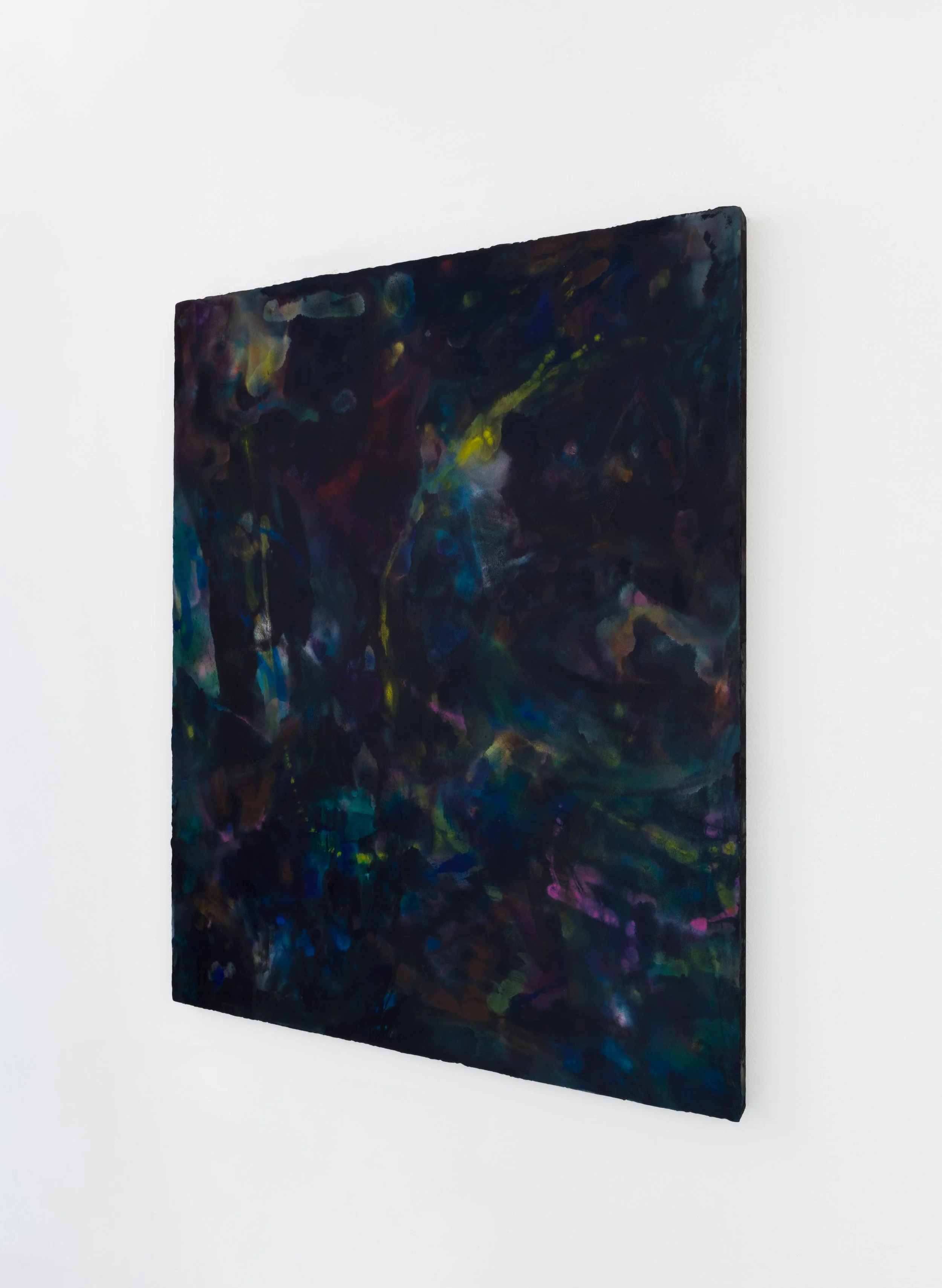 Tzimtzum (Ricochet), 2026 
Acrylic on panel 
50 x 40 inches