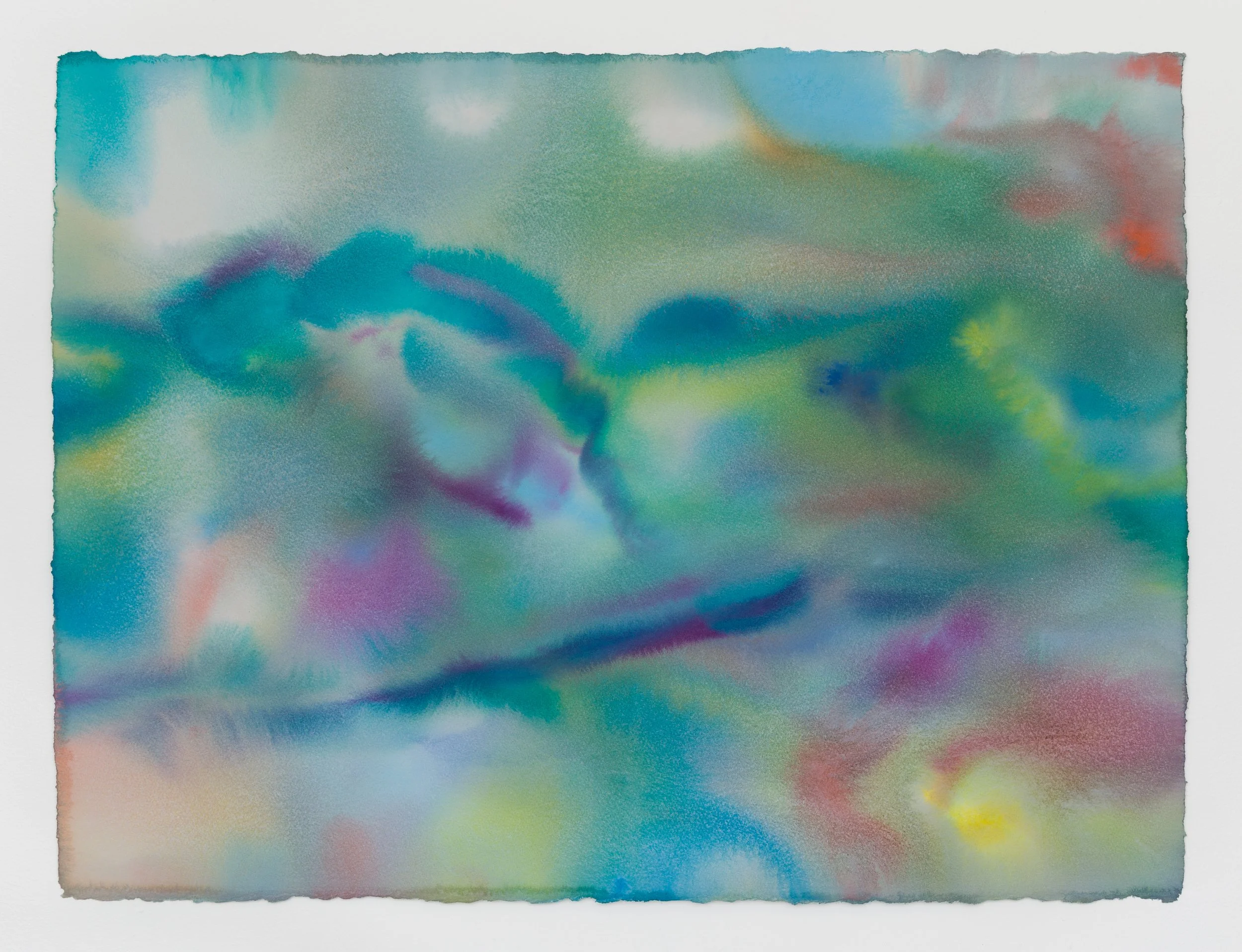 Nor'easter 3, 2025 
Acrylic on paper 
22 x 30 inches