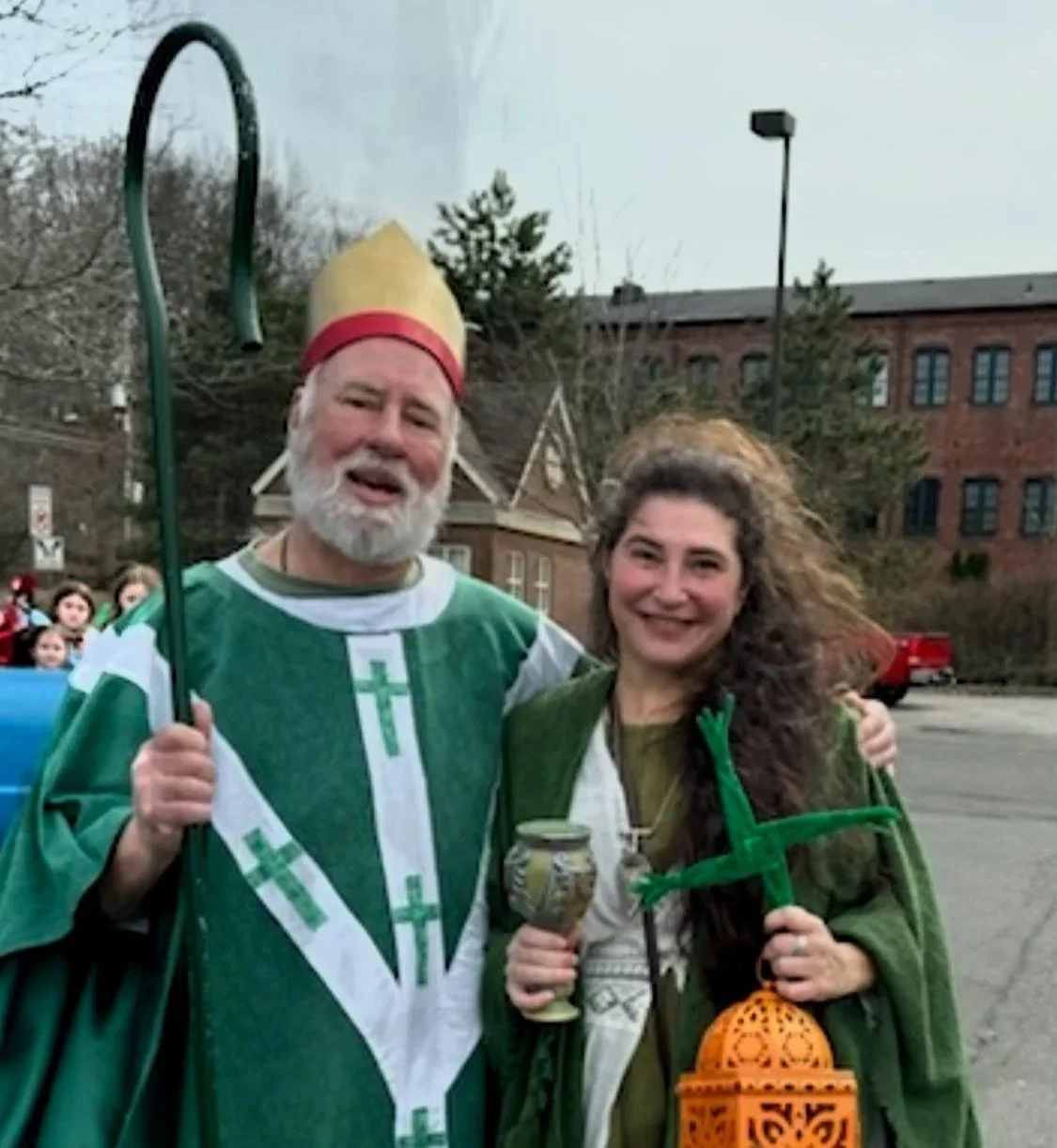 Walking as Brigid on Paddy’s Day