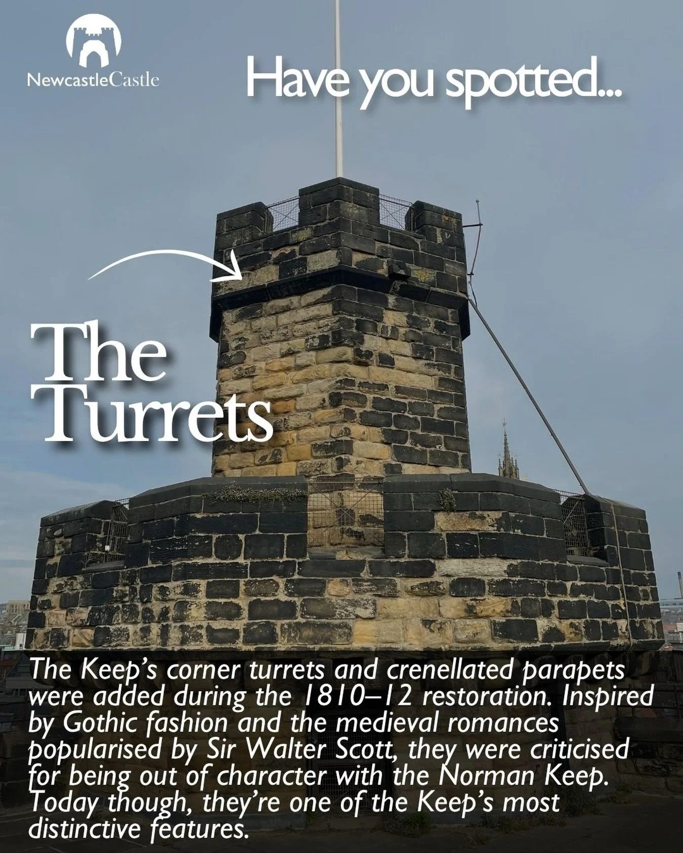 🔍UNCOVER THE CASTLE: THE TURRETS🔍

#history #newcastle #toon #victorian #archaeology