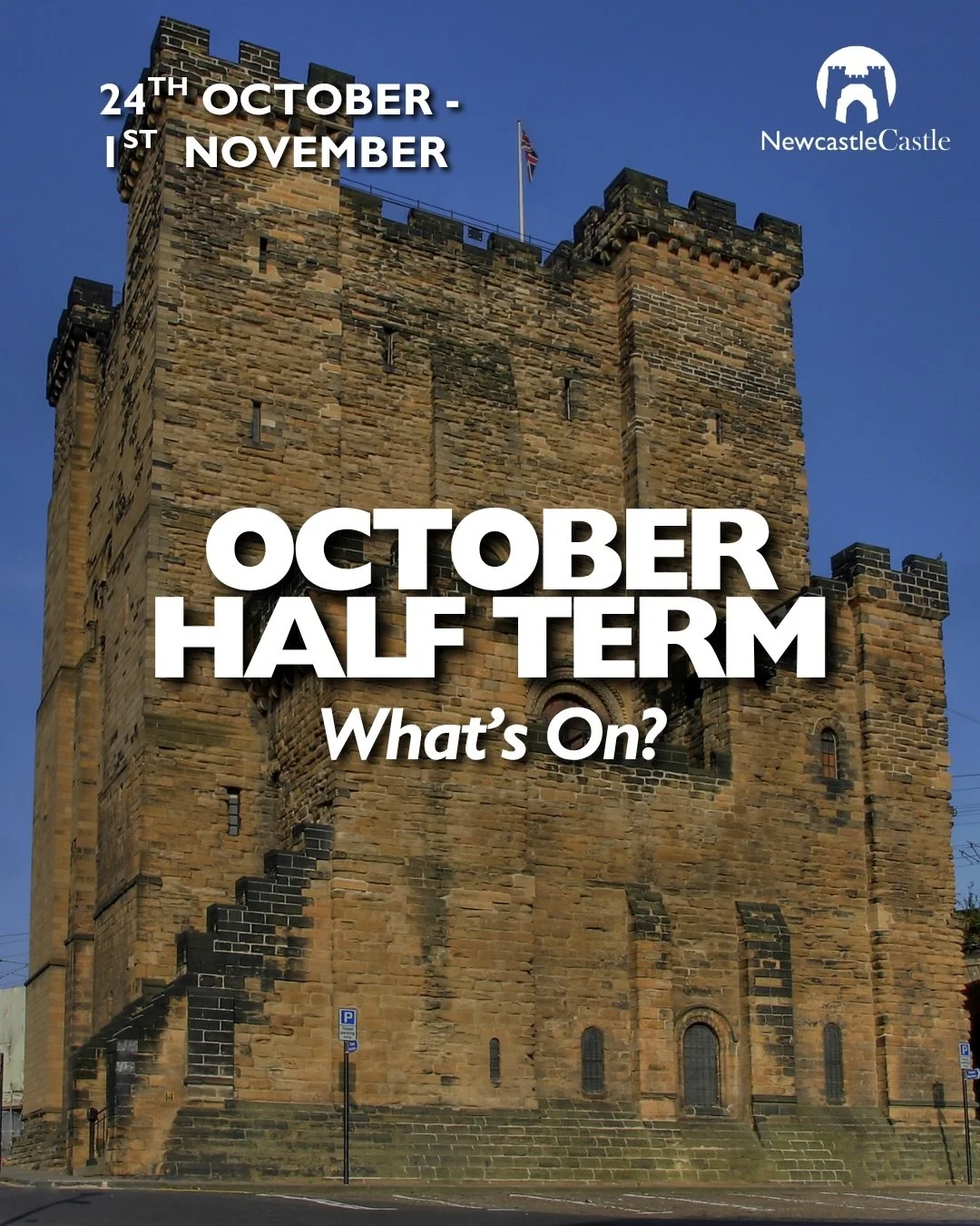 Looking for a spooky day out with the family this half term? 🎃

There&rsquo;s lots to discover at Newcastle Castle from our Trick or Treat trail and creepy crafts to ghostly encounters and spooky tours 👻

🎟️ All activities are included in your ann