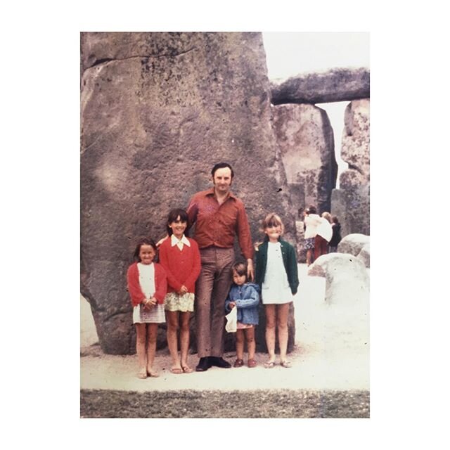 Great job dad! You&rsquo;re the best. Happy Father&rsquo;s Day.
I love this photo mum took of all of us many moons ago, on one of our summer jaunts, wonderful memories, the best holidays. Camping all over the Uk.
#happyfathersday #stonehenge