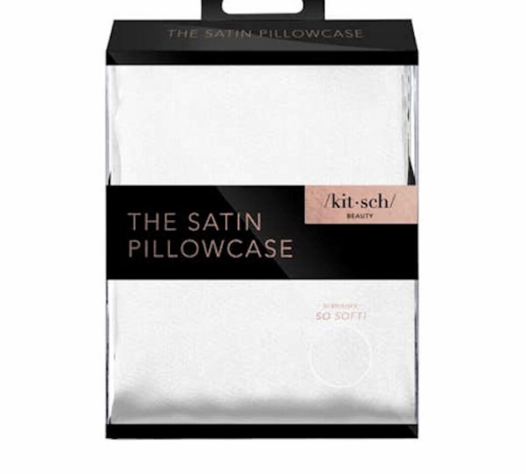 Satin Standard Pillowcase-Ivory