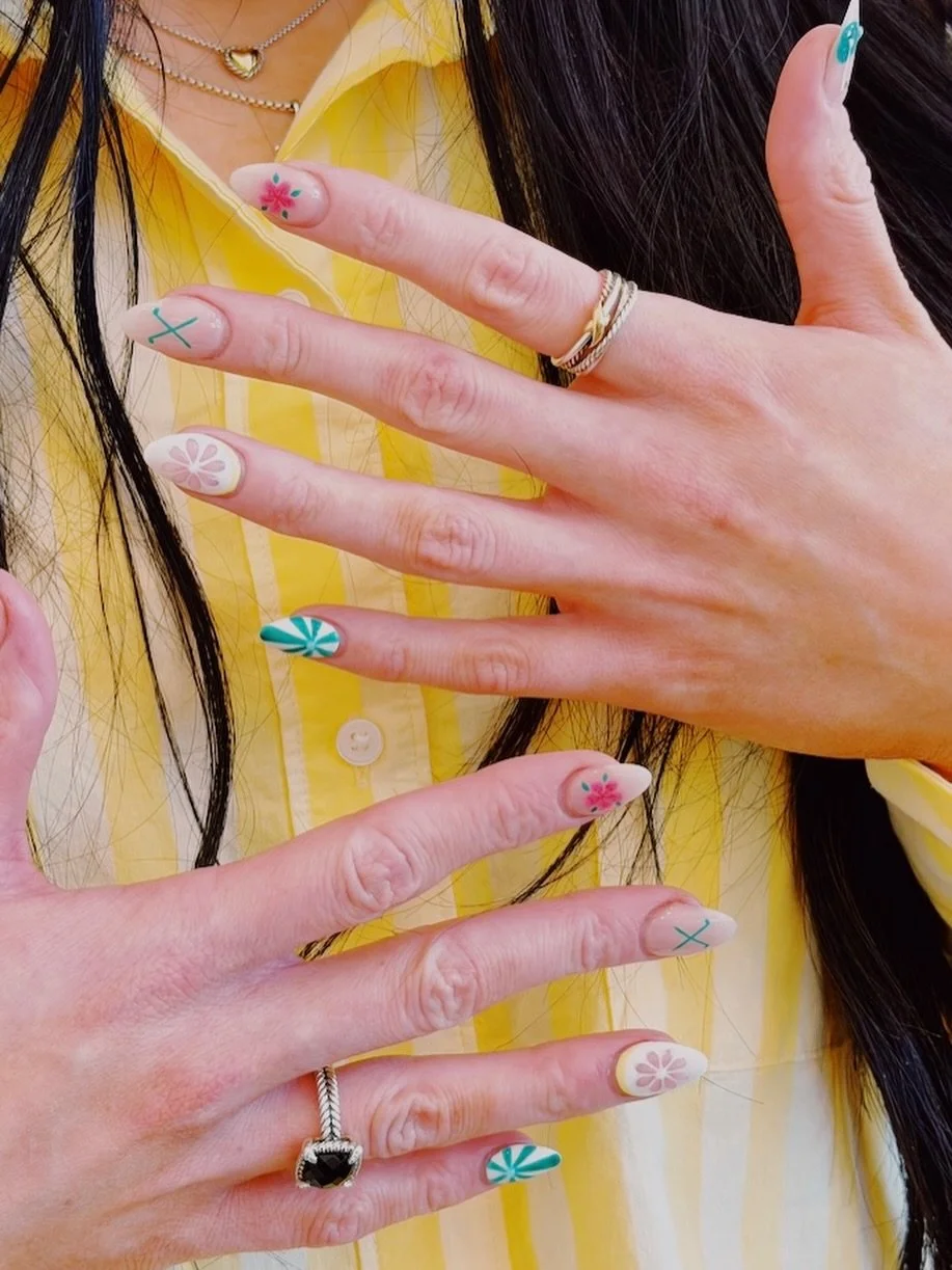 Our king @jaynails0301 getting us Masters ready!!! ⛳️💅