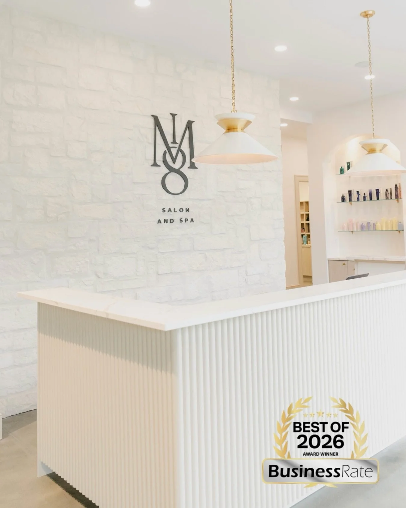 A moment worth celebrating 🥂 

We are honored to be named the Best of 2026 Business Rate Award winner! 

At the heart of our salon is a commitment to exceptional hair, timeless style, and an experience that feels as beautiful as the results themselv