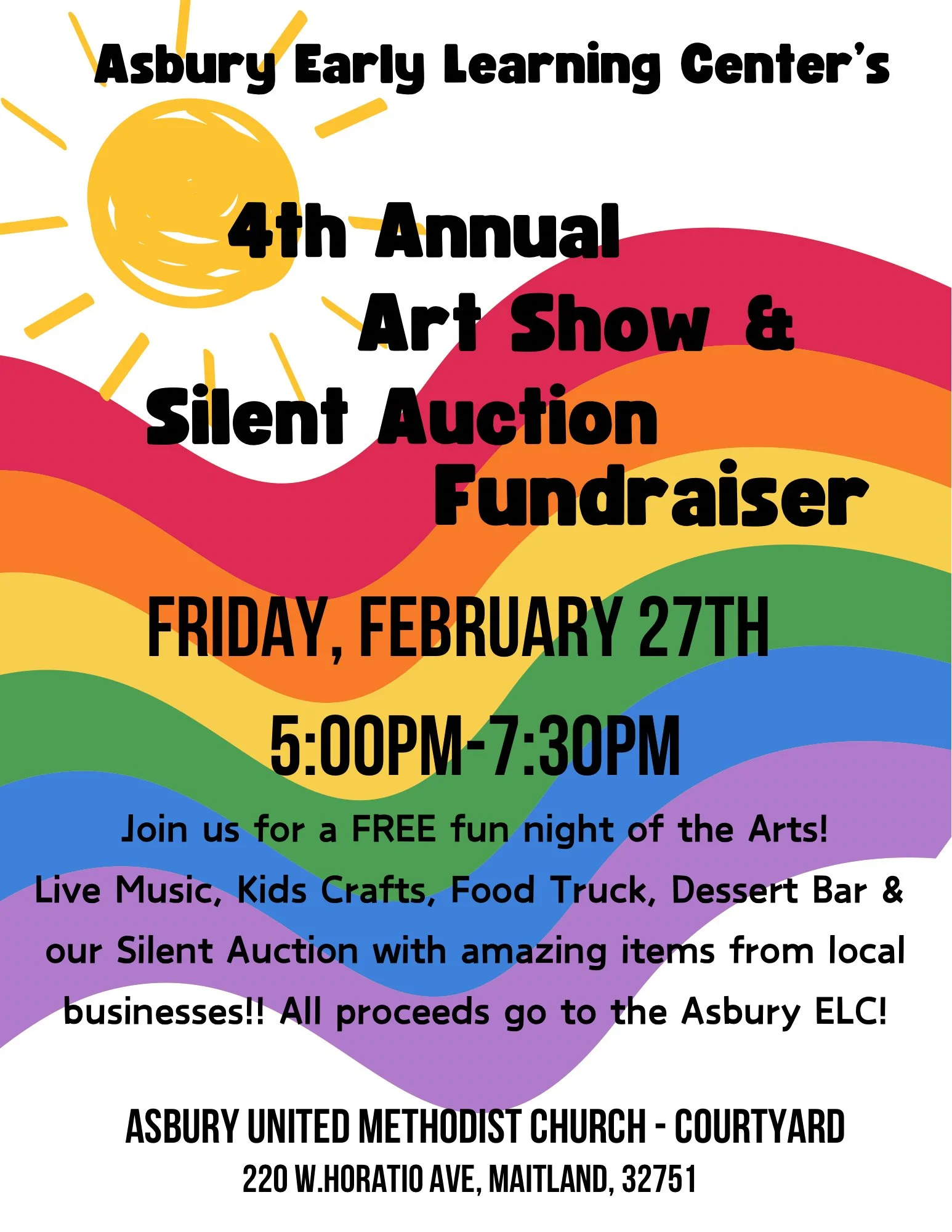 Asbury Early Learning Center Art Show