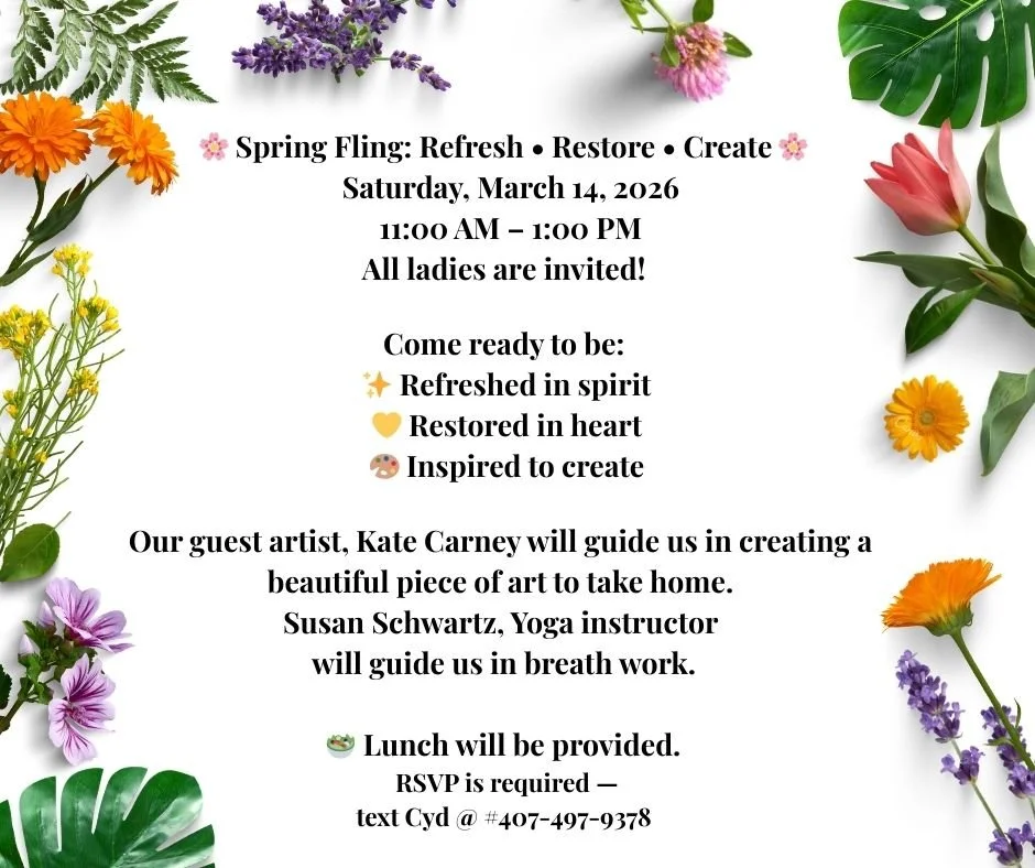 Women In Faith Spring Fling