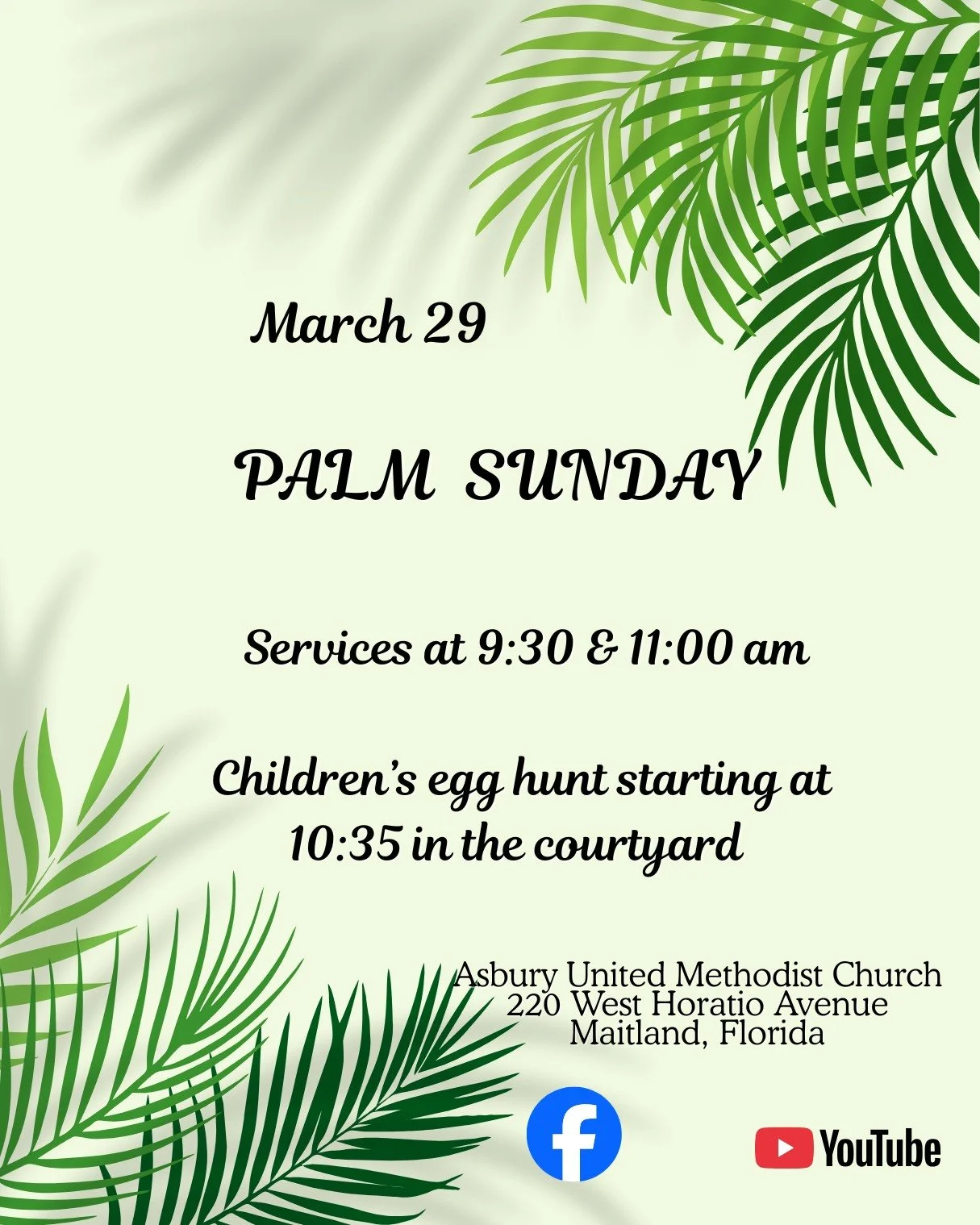 Palm Sunday