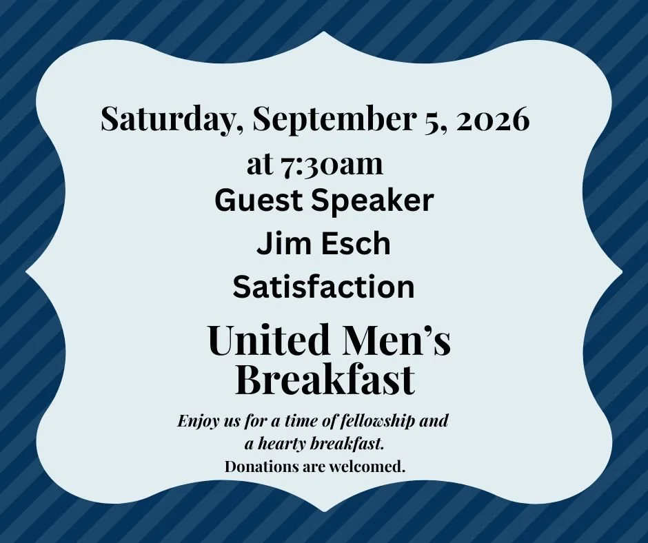 United Methodist Men's Breakfast