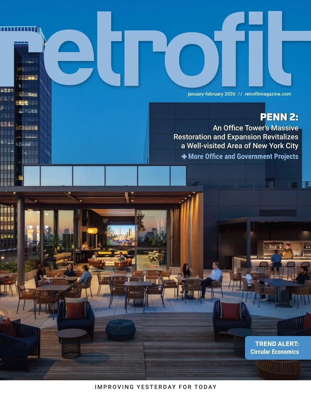 PENN 2 on the Cover of Retrofit Magazine
