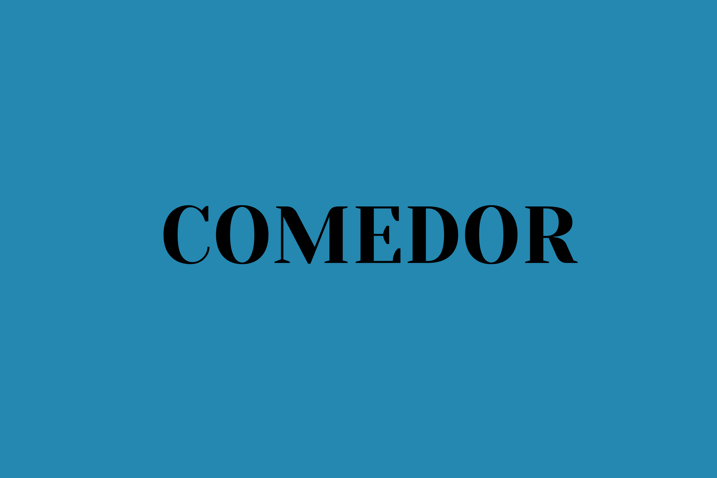 COMEDOR