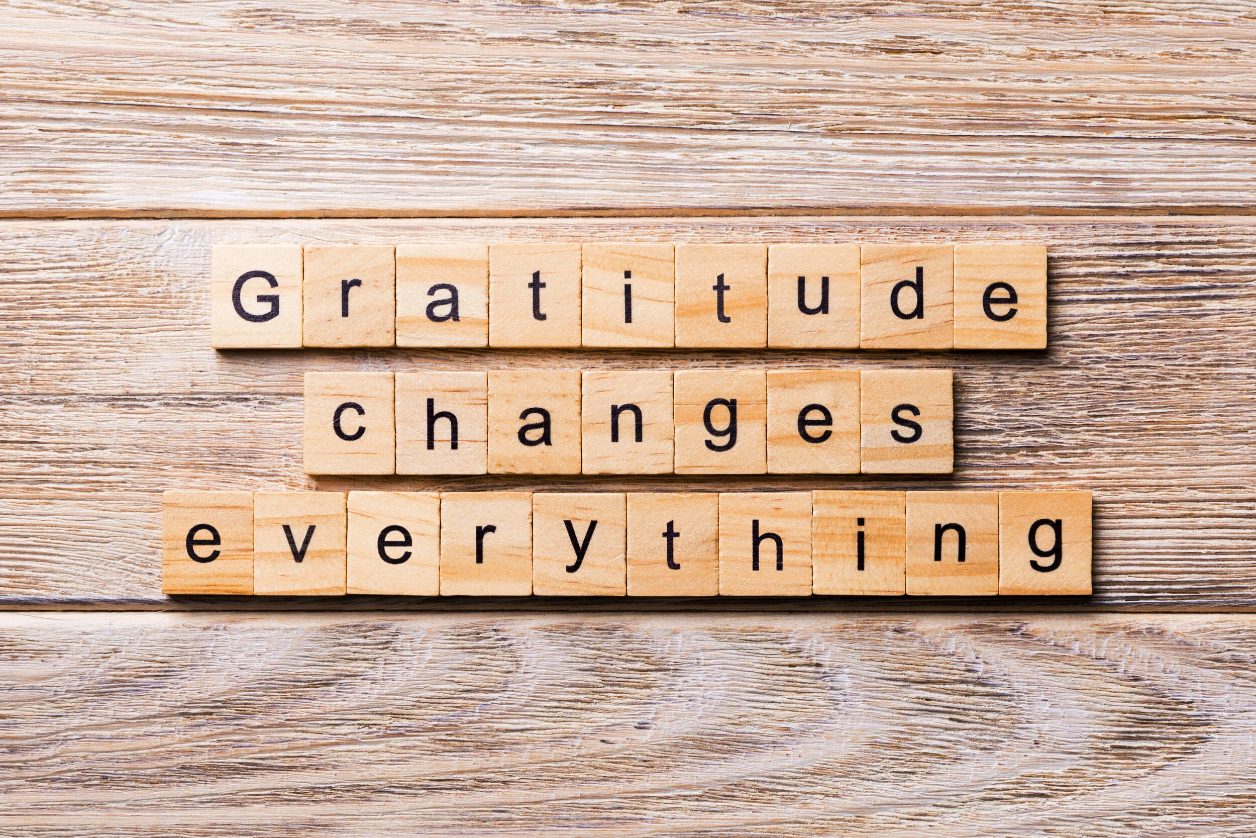 Why an Attitude of Gratitude is Good for You!