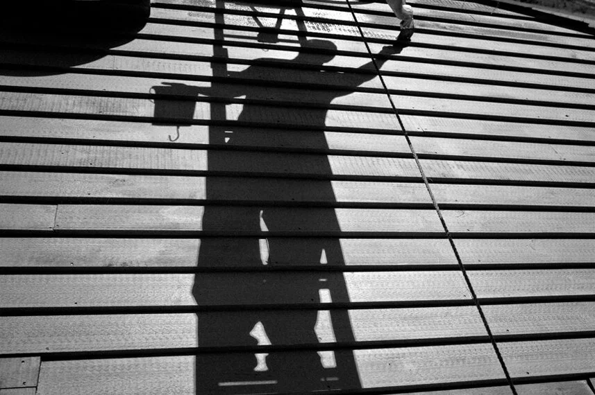 Ulster County inmate painting the Woodstock, NY firehouse.