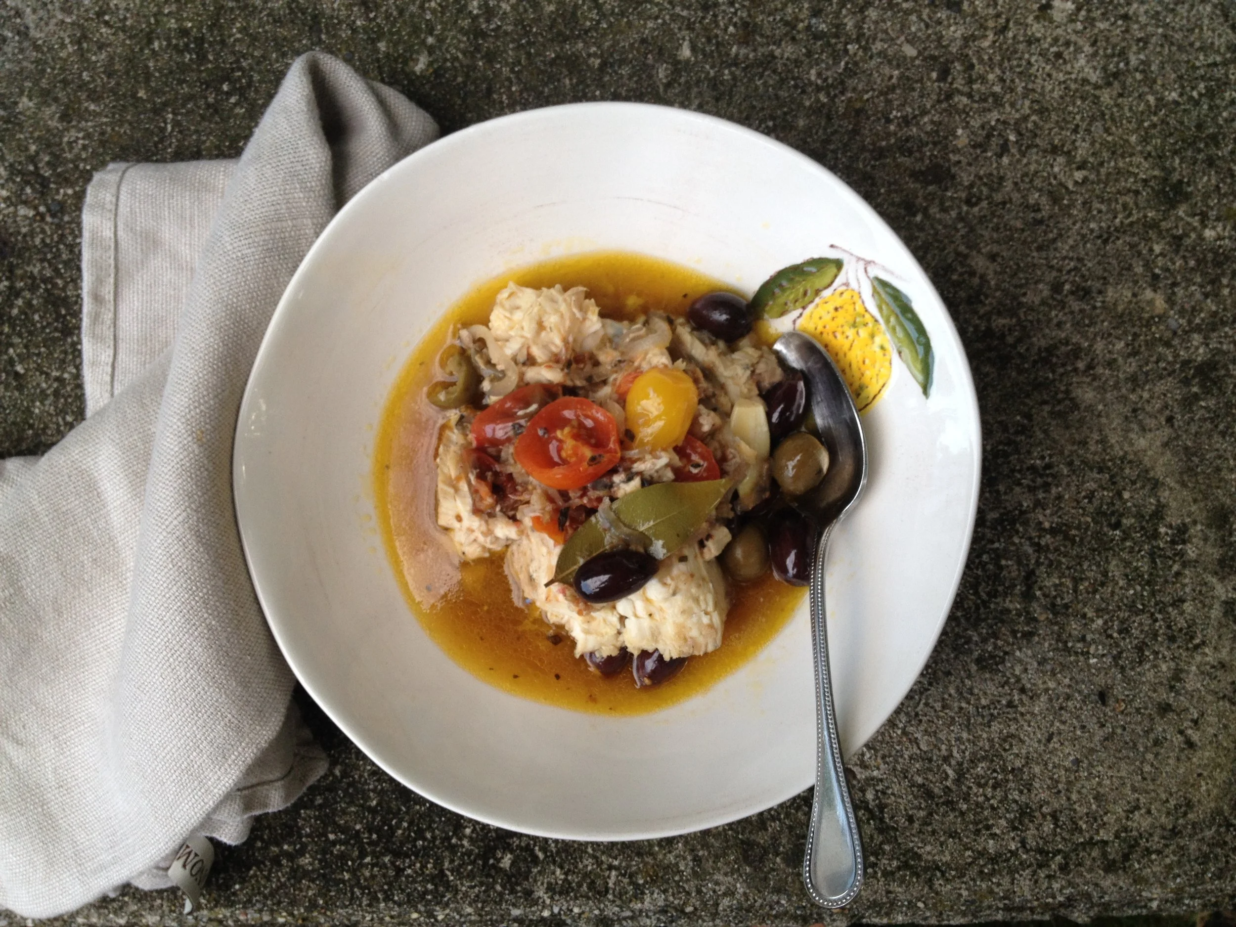 September Swordfish Stew