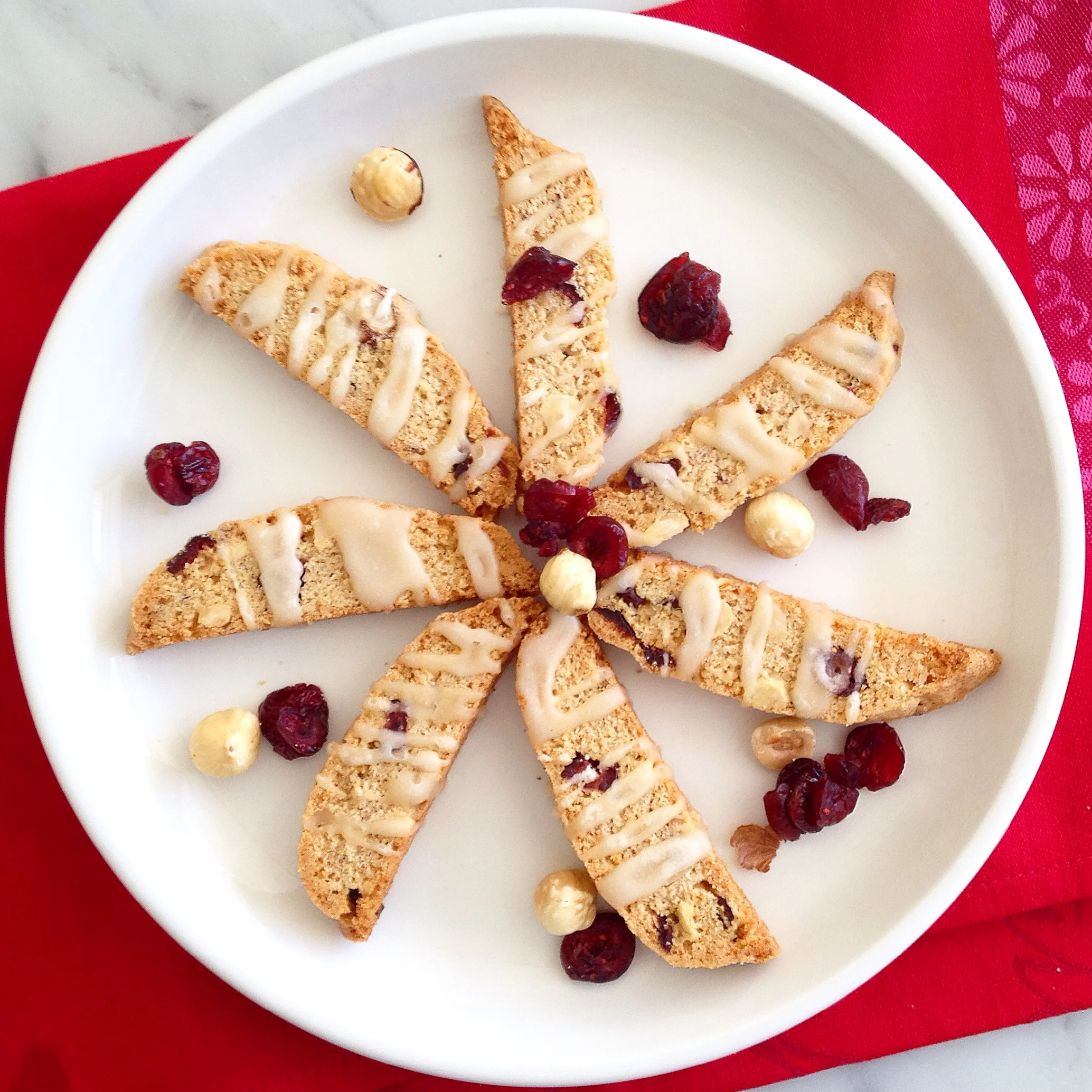 Cranberry-Hazelnut Biscotti